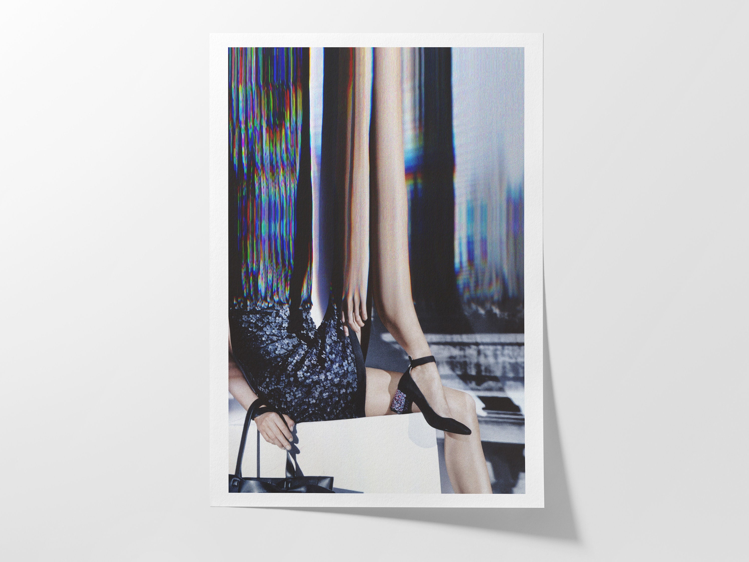 Surreal Altered Luxury Women's Fashion Photo - Elegant Glamorous Unique Wall Decor for Home, Office, Bedroom | Untitled (213) Giclée Print