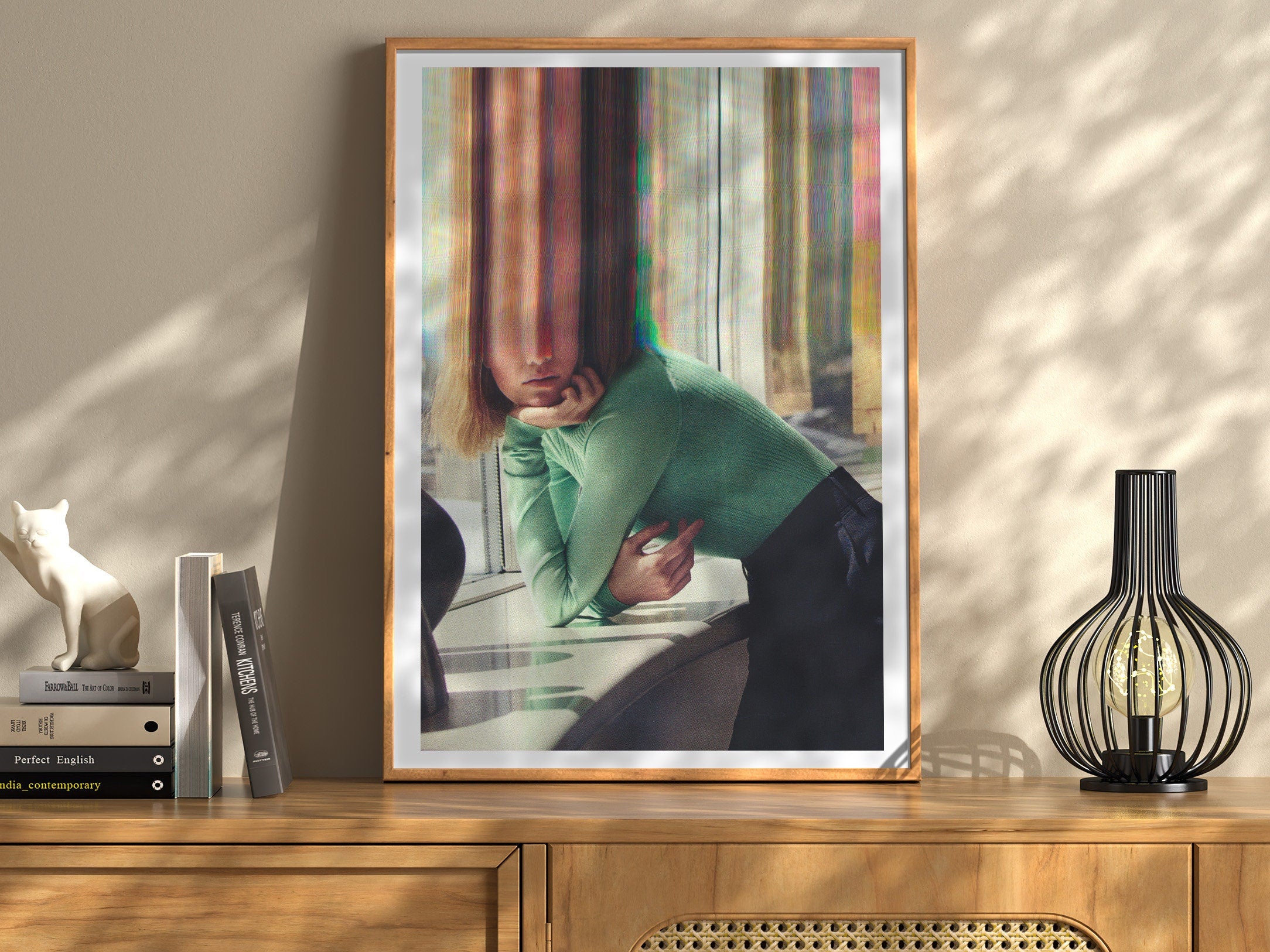 Altered Women's Portrait Photo - Eclectic Feminine / Feminist Wall Art for Home, Office, Living Room, Bedroom | Untitled (223) Giclée Print