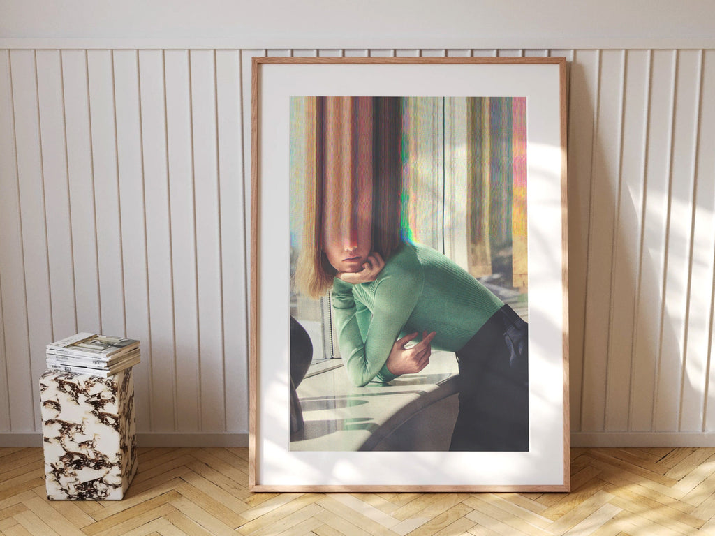 Altered Women's Portrait Photo - Eclectic Feminine / Feminist Wall Art for Home, Office, Living Room, Bedroom | Untitled (223) Giclée Print