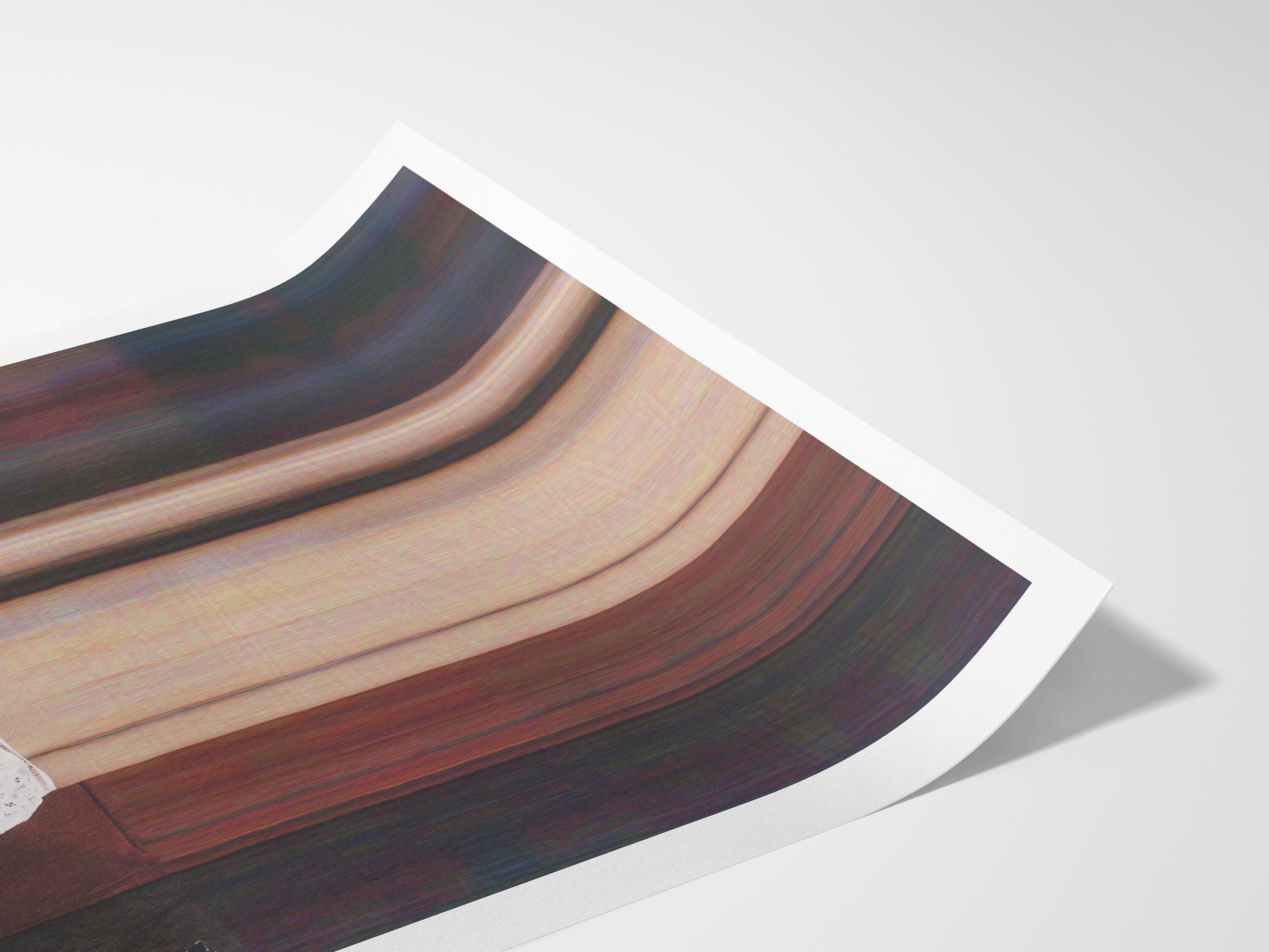 Women Lounging Heels On Sofa Altered Photo Artwork - Surreal Feminist Wall Decor for Home, Office, Living Room | Untitled (228) Giclée Print