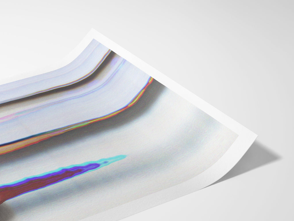 Trippy Surrealist Altered Fashion Photo - Colorful Elegant Luxury Handbag Wall Decor for Home, Office, Bedroom | Untitled (229) Giclée Print