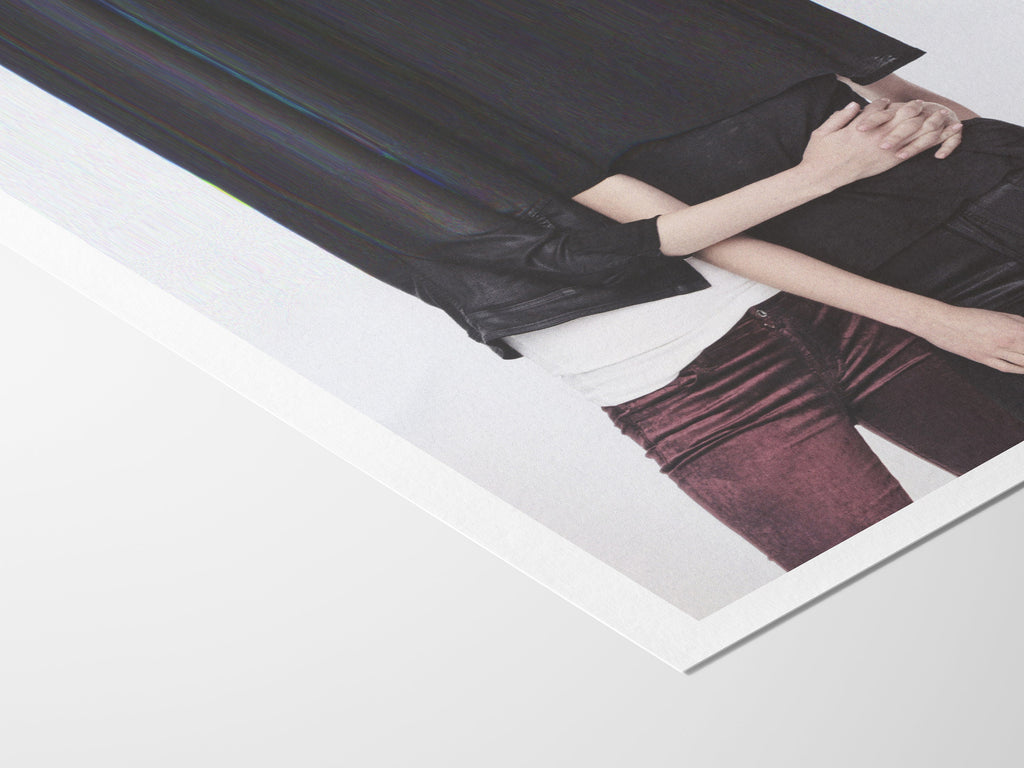 Altered Couples Portrait Photo Giclée Artwork - Eclectic Romantic Love Wall Decor for Living Room, Bedroom | Untitled (230) Giclée Print