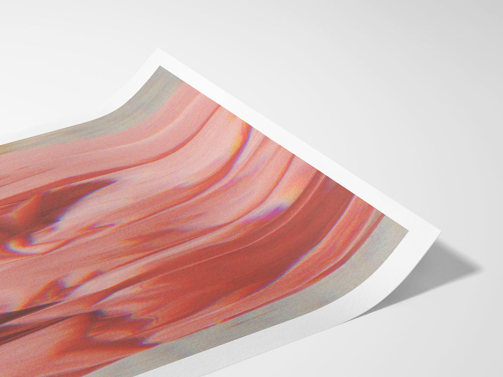 Altered Fashion Photography Art - Red Eclectic Bohemian Feminine Home Decor for Living Room, Bedroom, Office | Untitled (233) Giclée Print