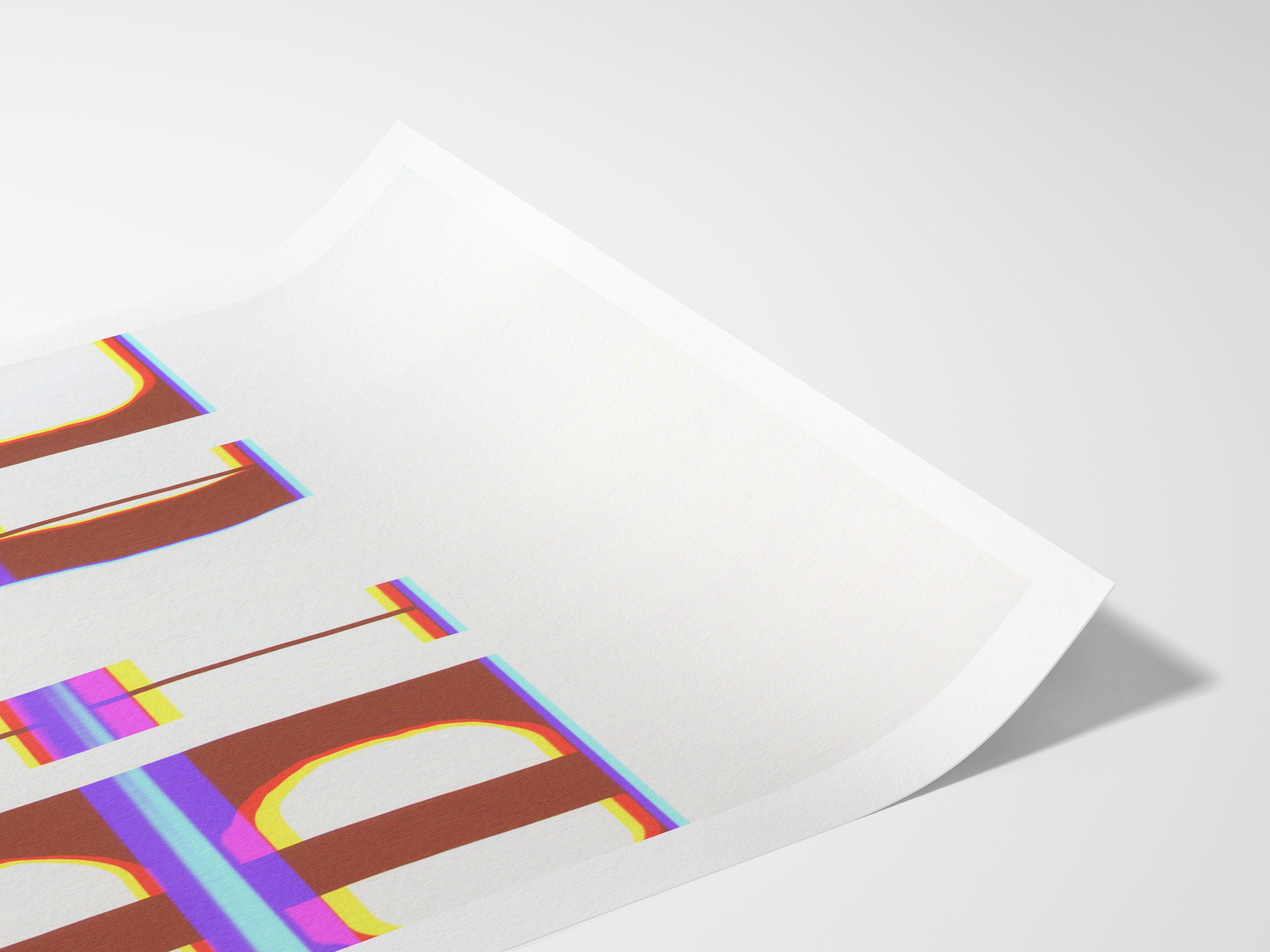 Red White Altered Fashion Photography - Eclectic Luxury Postmodern Art For Home, Office, Living Room, Bedroom | Untitled (246) Giclée Print