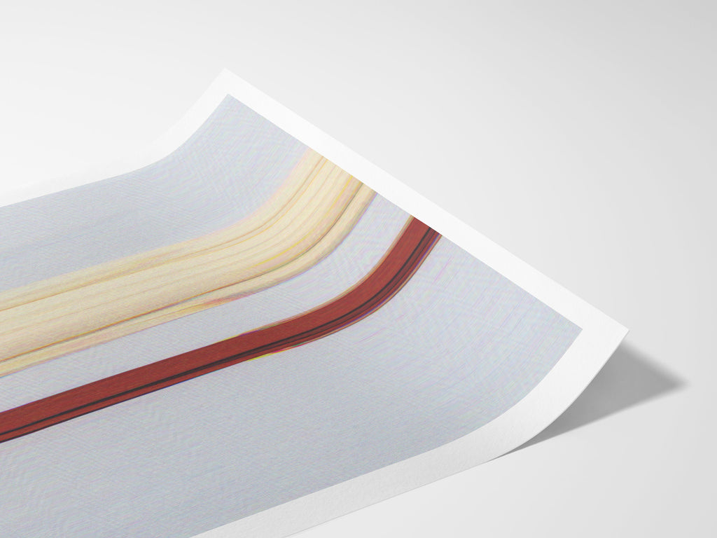 Dramatic Desert Altered Fashion Photo Art Print - Elegant Beige and Brown Wall Decor for Living Room, Bedroom | Untitled (255) Giclée Print