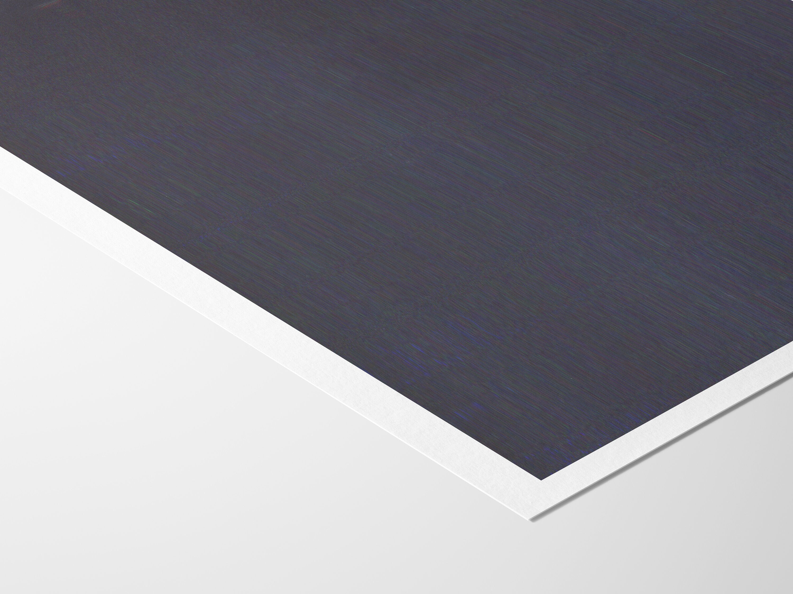 Dark Minimalist Modern Wall Art Print - Neutral Black Grey Vertical Artwork for Living Room, Bedroom, Office | Untitled (256) Giclée Print