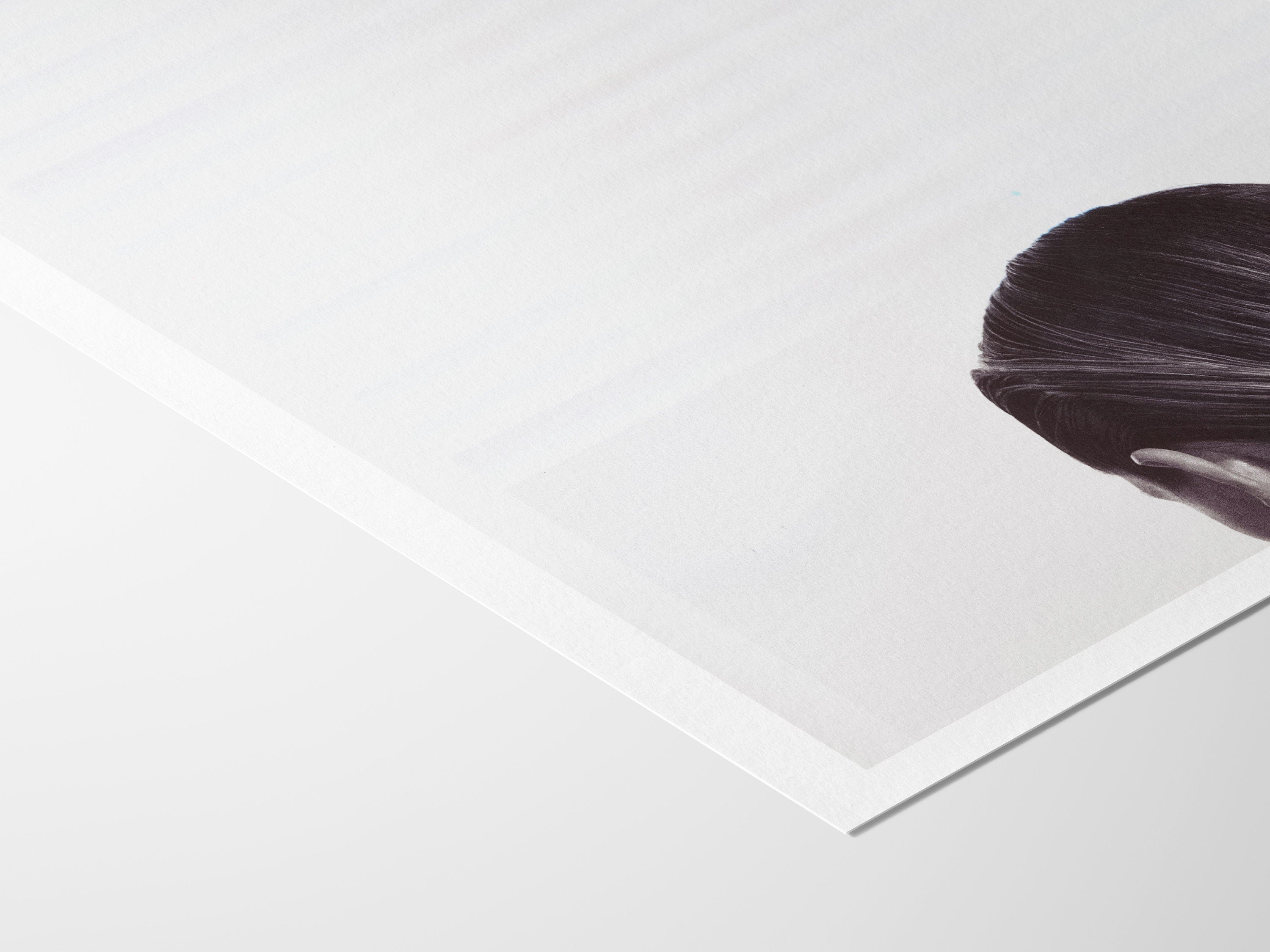 Altered Black and White Photo Glitch Wall Art - Sensual Modern Minimal Feminine Aesthetic - Above Bed Artwork | Untitled (263) Giclée Print