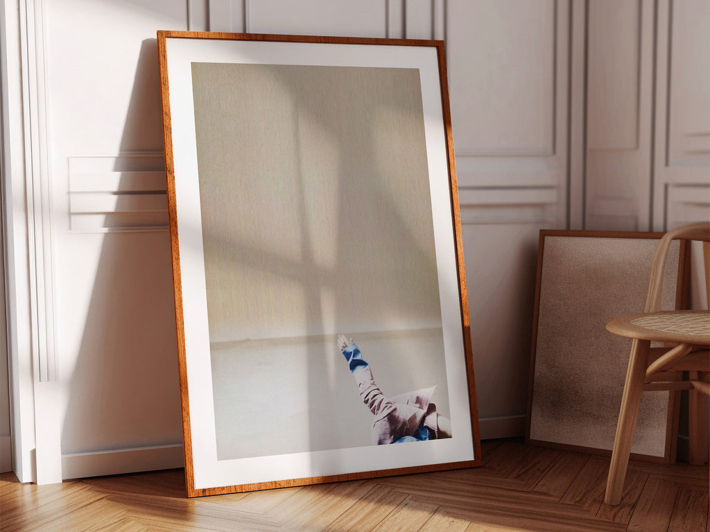 Surrealist Beige Tan Wall Art - Bohemian Neutral Minimalist Wall Decor for Home, Office, Bedroom, Bathroom | Untitled (266) Giclée Print