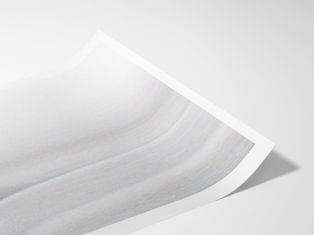 Sensual Black and White Photo Glitch Wall Art - Ephemeral Minimalist Eclectic Decor For Home, Office, Bedroom | Untitled (270) Giclée Print