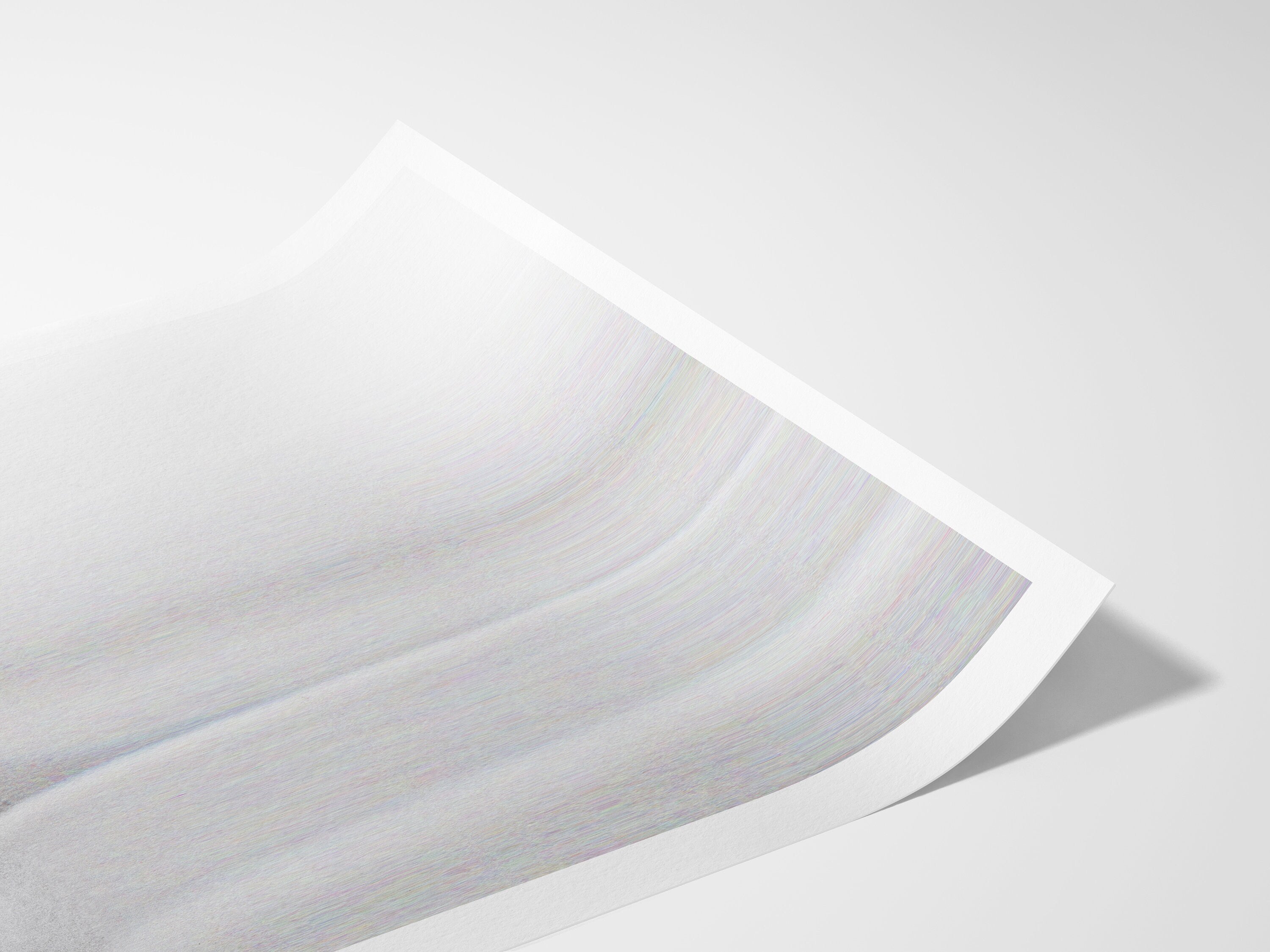 Sensual Black and White Photo Glitch Wall Art - Ephemeral Minimalist Eclectic Decor For Home, Office, Bedroom | Untitled (270) Giclée Print