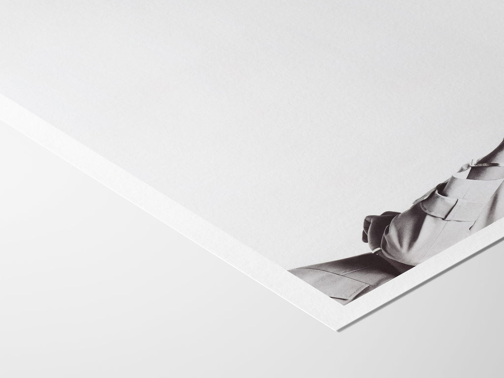 Minimalist Black and White Wall Art - Elegant Fashion Photo Grey Wall Decor For Living Room, Bedroom | Untitled (274) Giclée Print