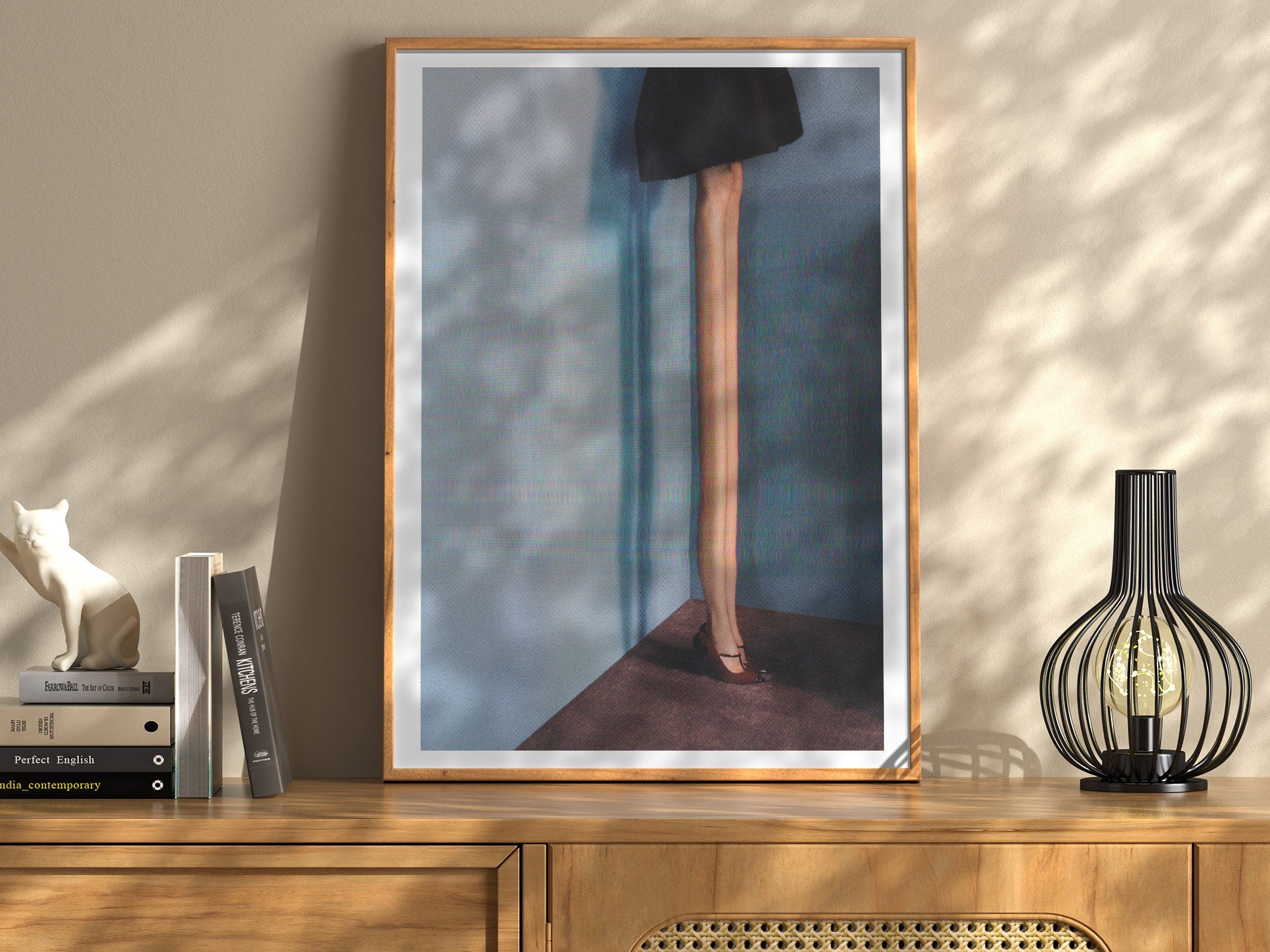 Surreal Altered Fashion Photography - Unique Abstract Wall Art for Modern Home Decor | Untitled (18) Giclée Print