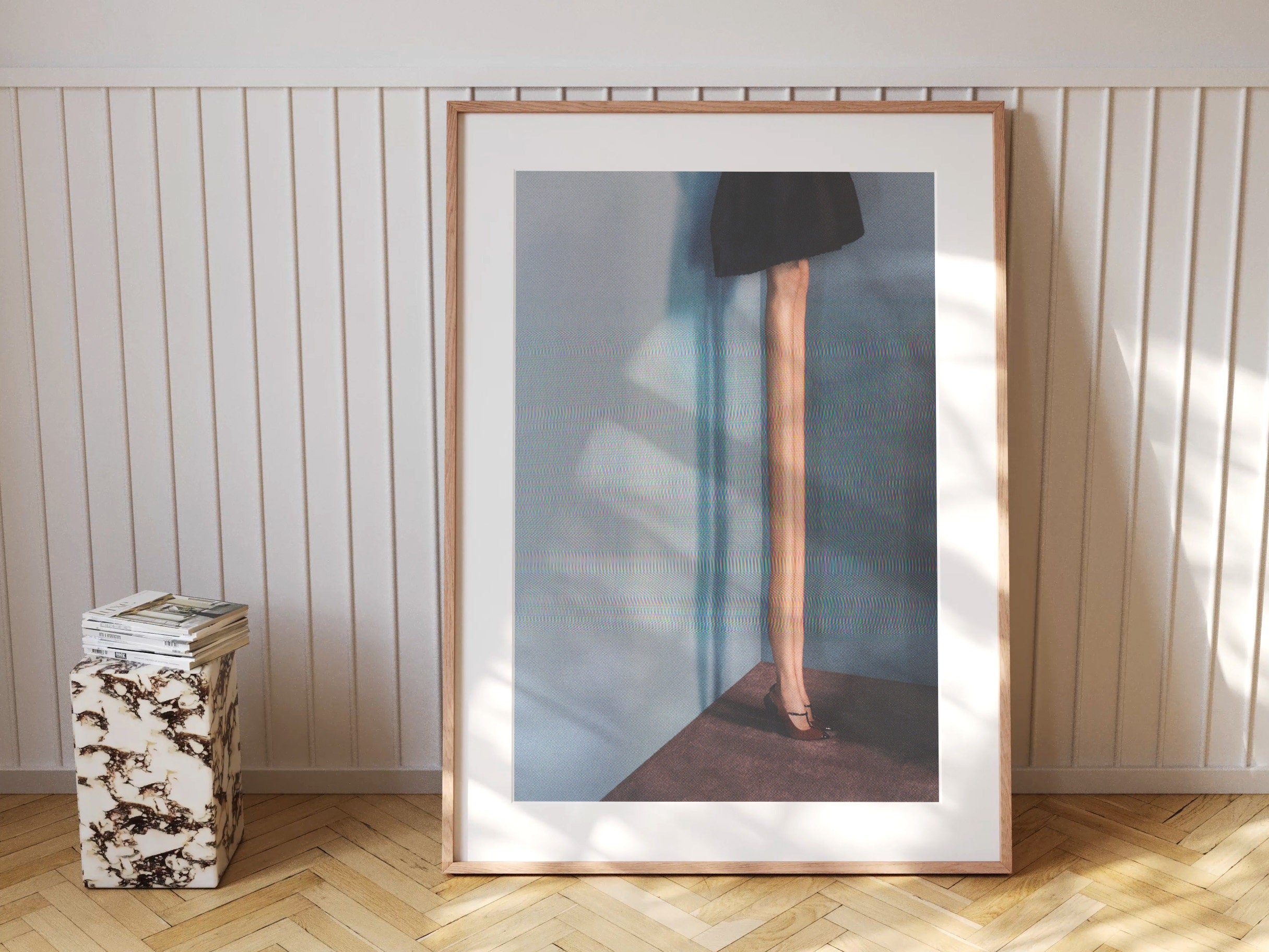 Surreal Altered Fashion Photography - Unique Abstract Wall Art for Modern Home Decor | Untitled (18) Giclée Print