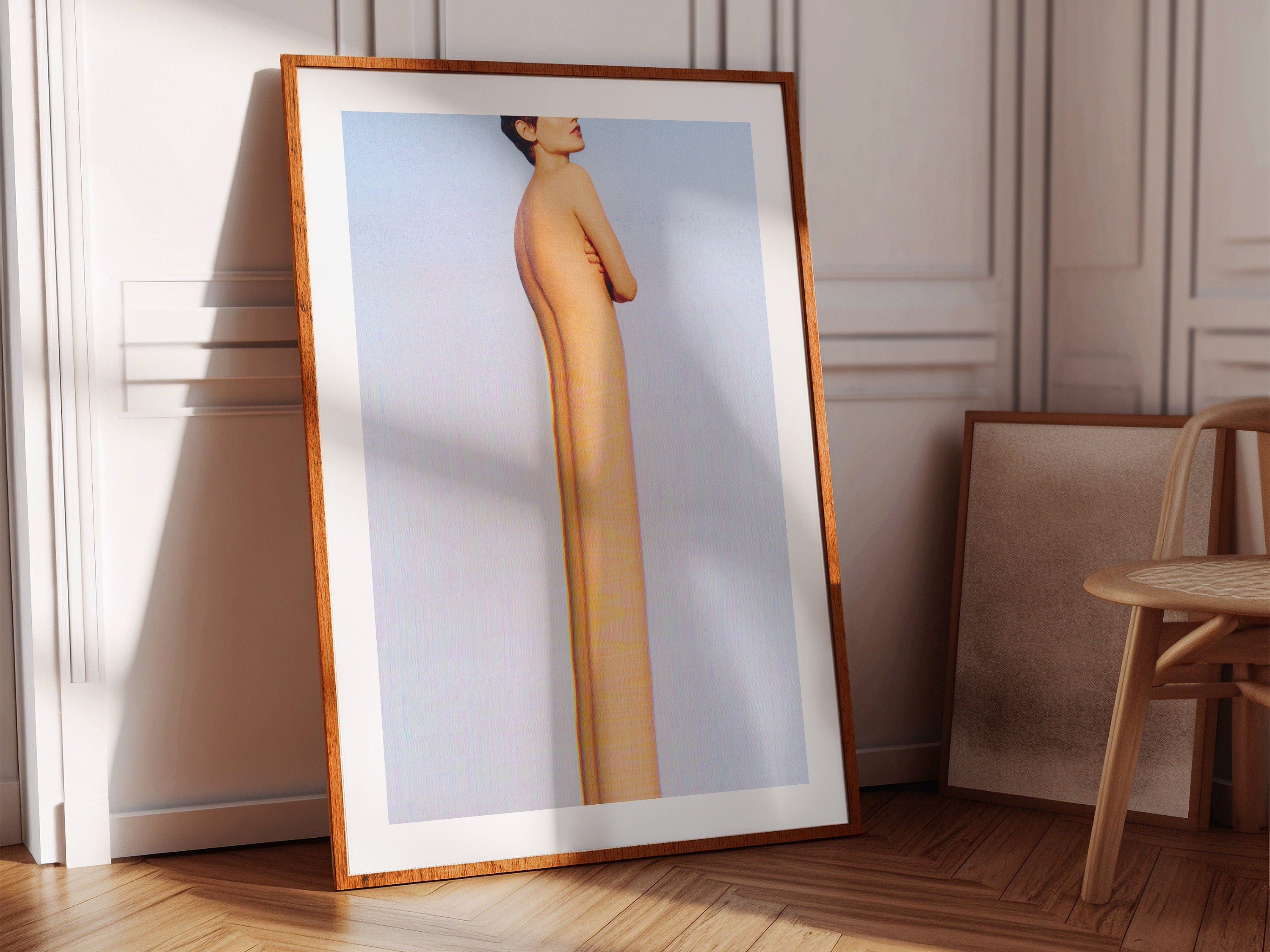 Surreal Altered Figure Art Print - Unique Abstract Wall Decor for Contemporary Home and Office Spaces | Untitled (44) Giclée Print