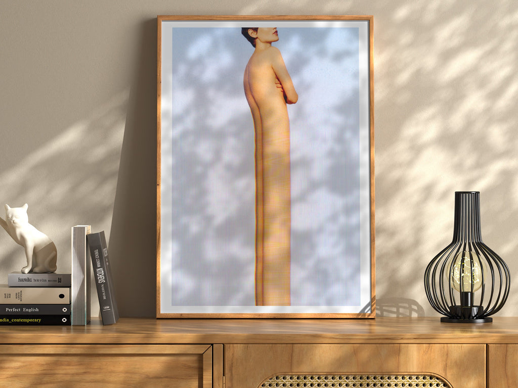 Surreal Altered Figure Art Print - Unique Abstract Wall Decor for Contemporary Home and Office Spaces | Untitled (44) Giclée Print