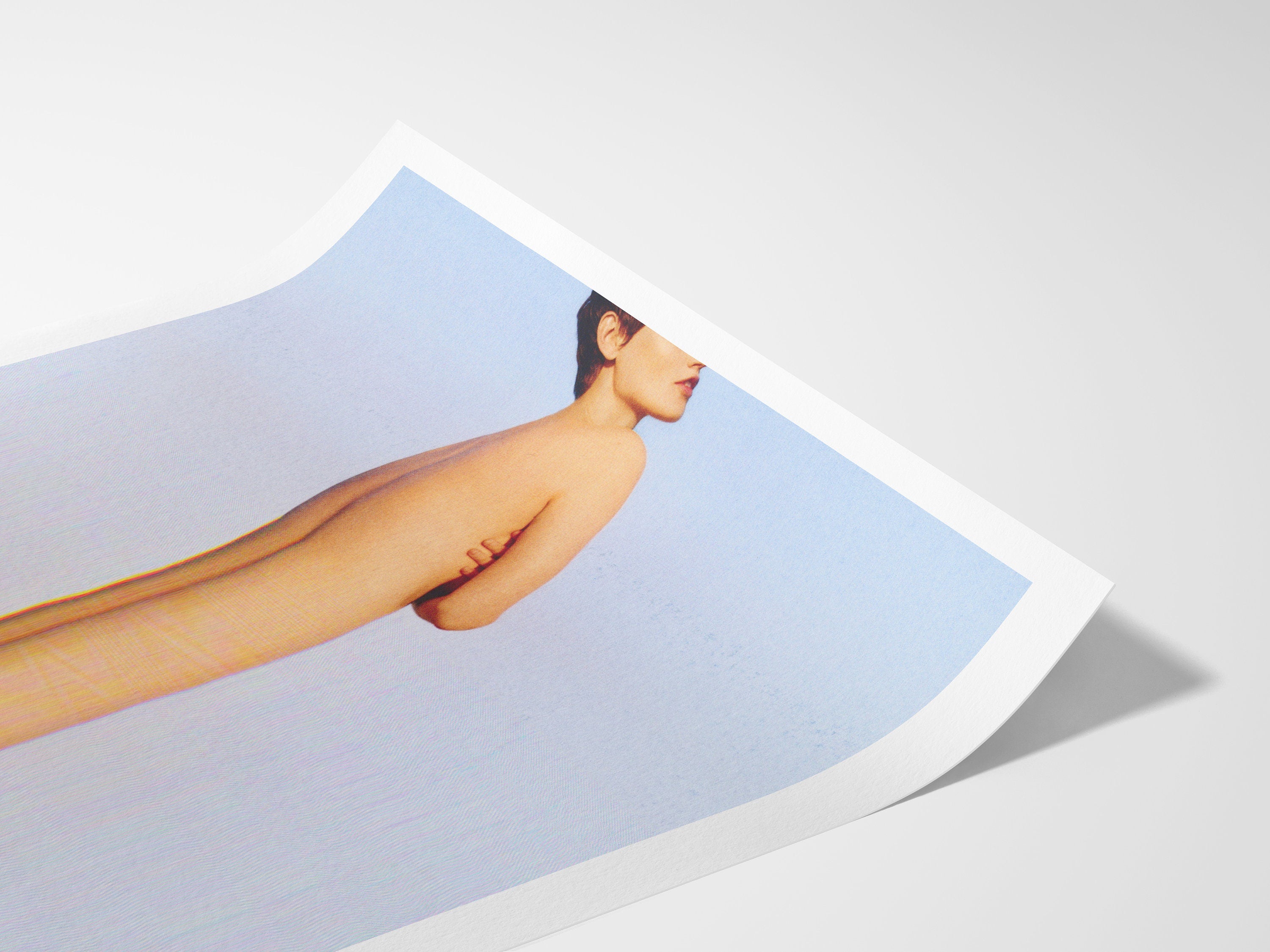 Surreal Altered Figure Art Print - Unique Abstract Wall Decor for Contemporary Home and Office Spaces | Untitled (44) Giclée Print