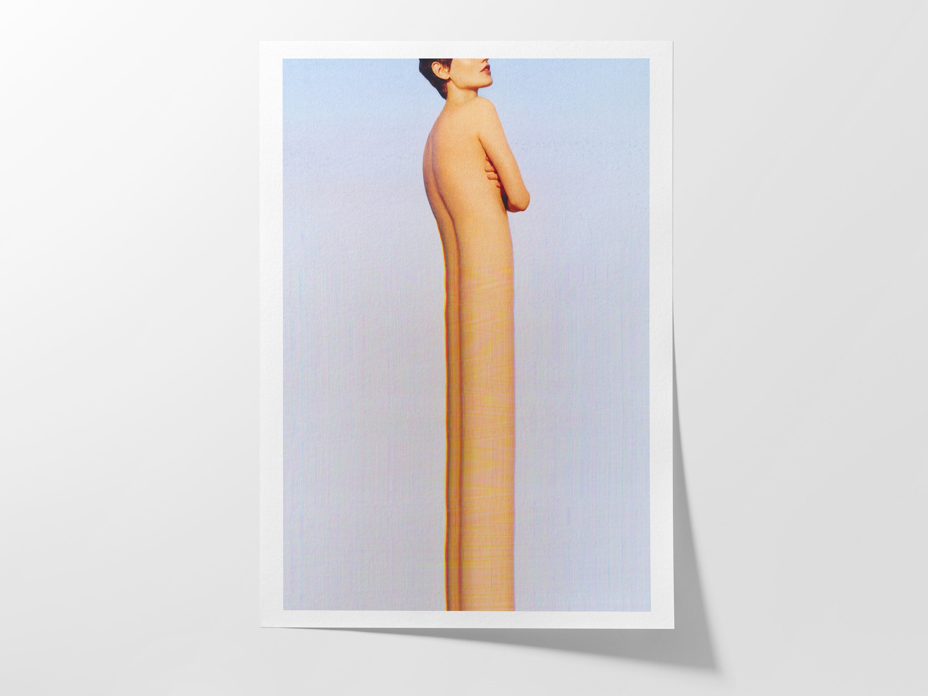 Surreal Altered Figure Art Print - Unique Abstract Wall Decor for Contemporary Home and Office Spaces | Untitled (44) Giclée Print