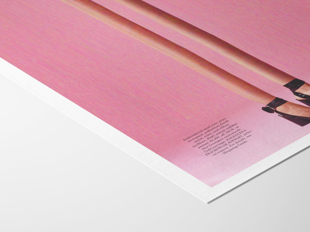 Pink Altered Fashion Photo Wall Art - Cute Feminine Wall Decor For Bedroom, Bathroom, Living Room, Office | Untitled (45) Giclée Print