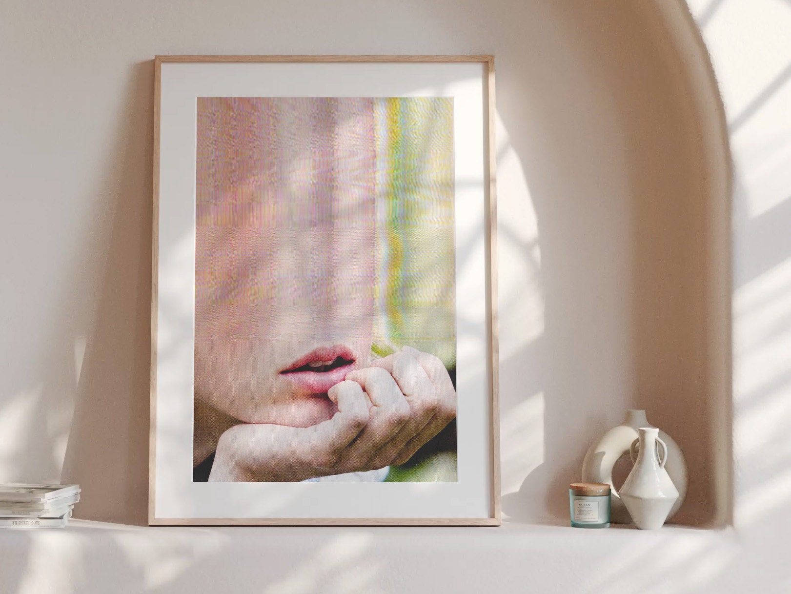 Surrealist Altered Portrait Photo Wall Art - | Untitled (46) Giclée Print