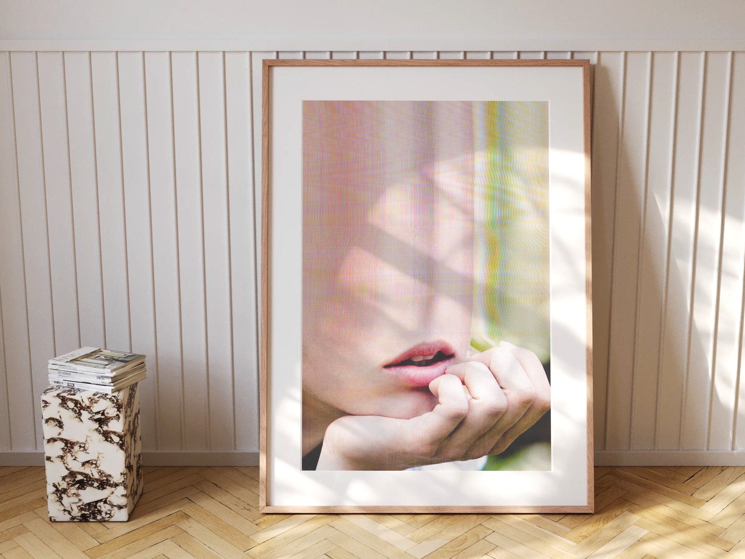 Surrealist Altered Portrait Photo Wall Art - | Untitled (46) Giclée Print