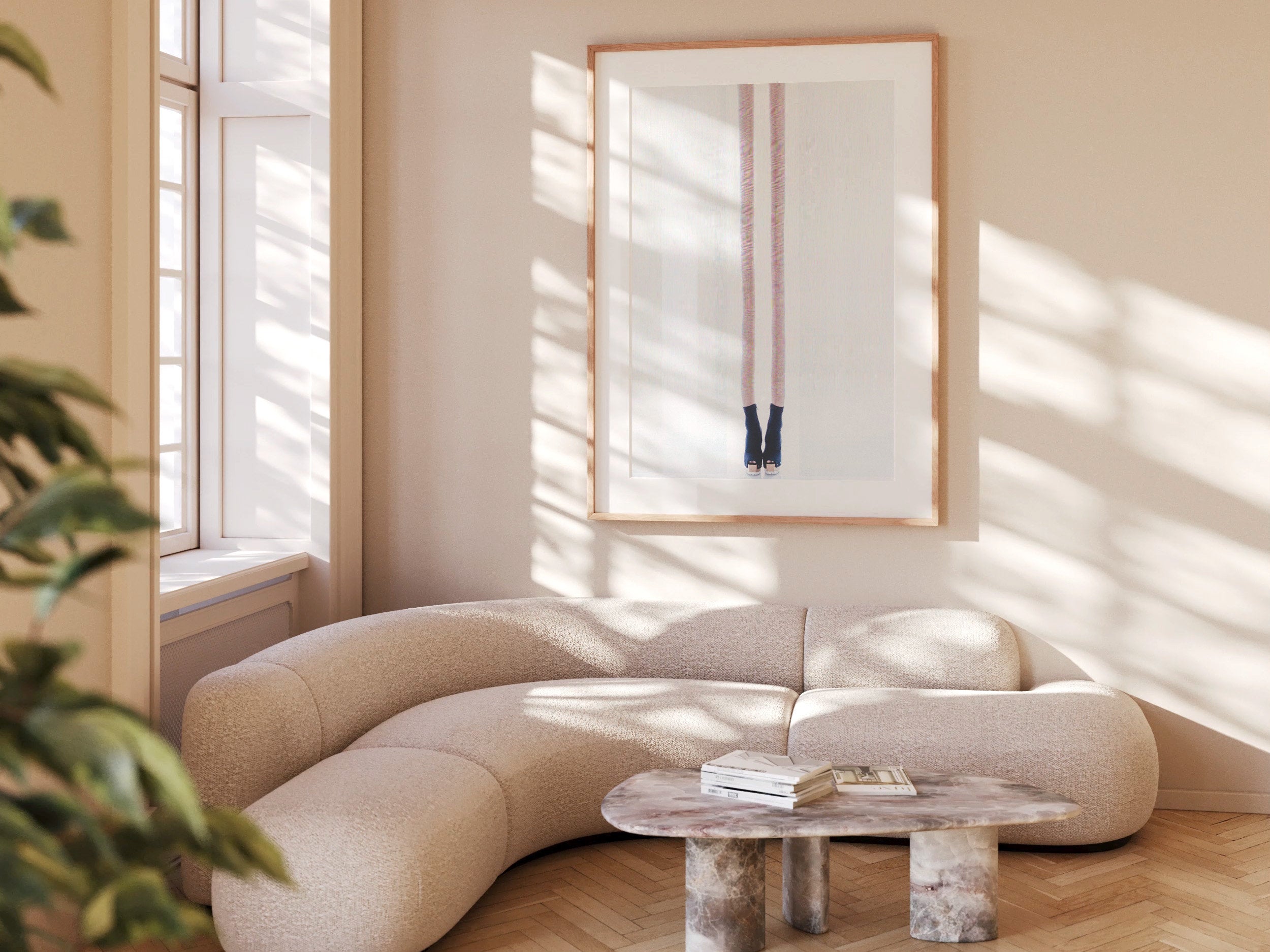 Surreal Altered Fashion Photography Print - Unique Minimalist Wall Art for Contemporary Home Decor | Untitled (53) Giclée Print