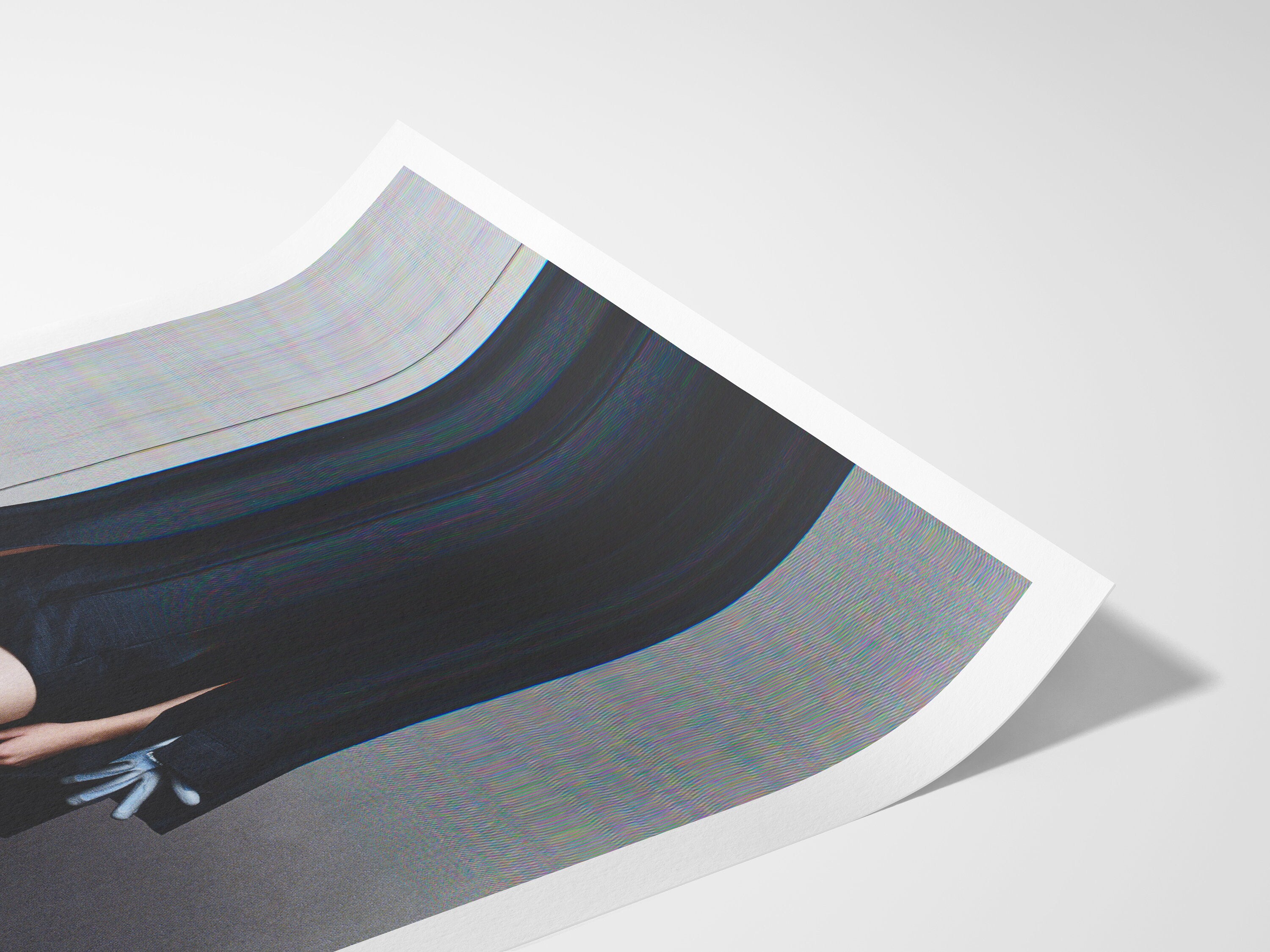 Surrealist Altered Fashion Portrait - Unique Abstract Wall Art for Contemporary Home Decor | Untitled (57) Giclée Print