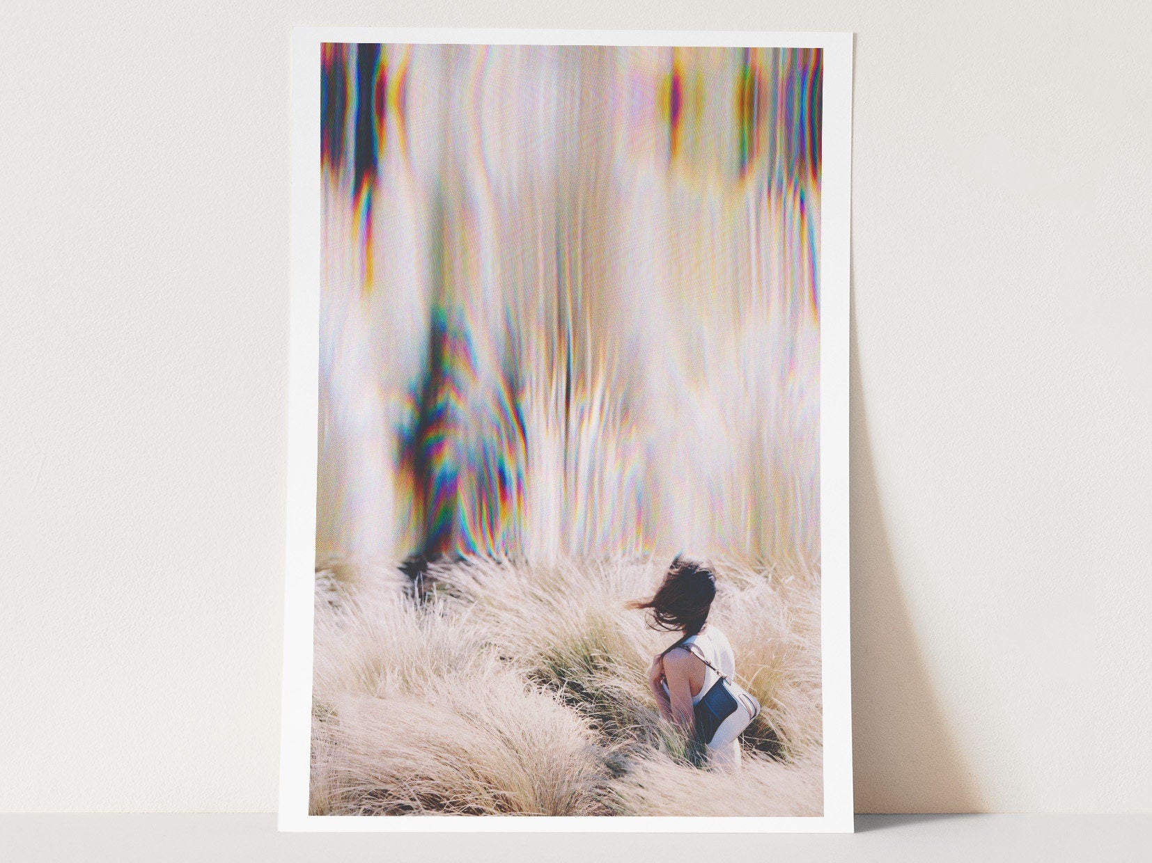 Psychedelic Altered Fashion Photo Wall Art - Postmodern Surrealist Nature Decor for Home, Office, Apartment | Untitled (60) Giclée Print