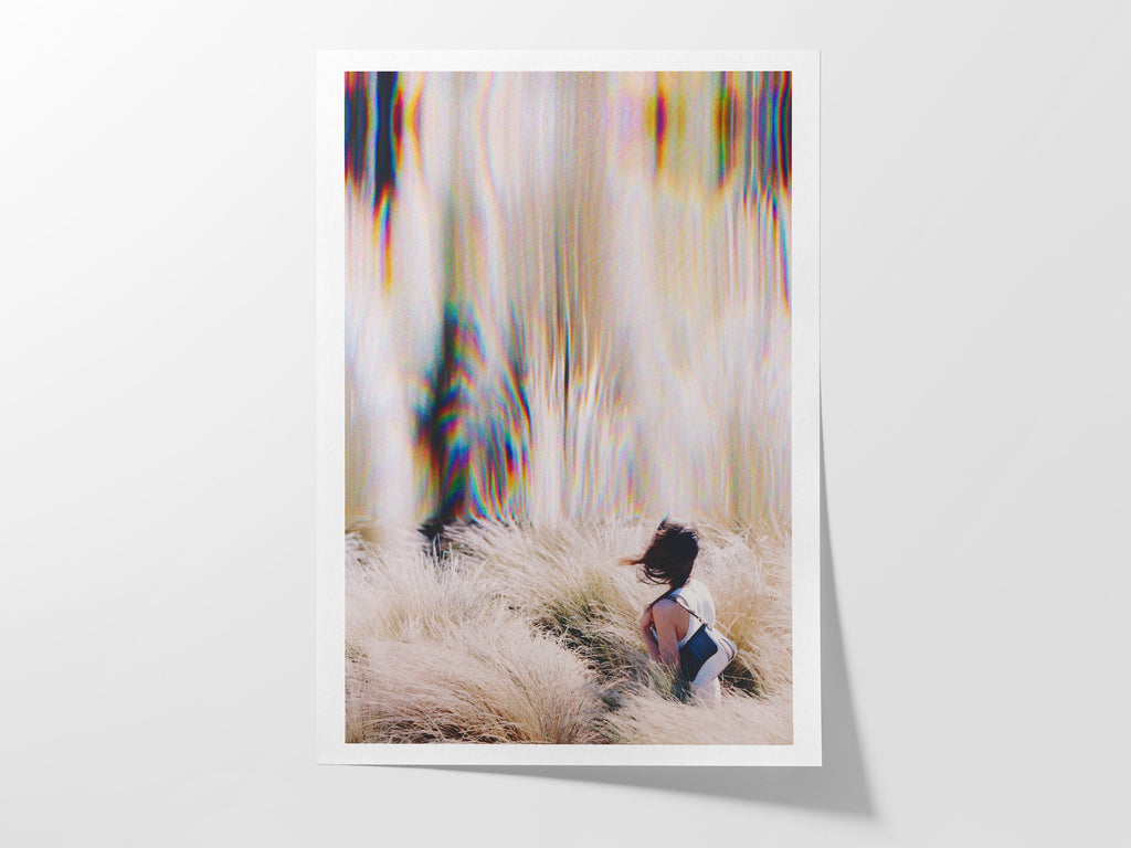 Psychedelic Altered Fashion Photo Wall Art - Postmodern Surrealist Nature Decor for Home, Office, Apartment | Untitled (60) Giclée Print