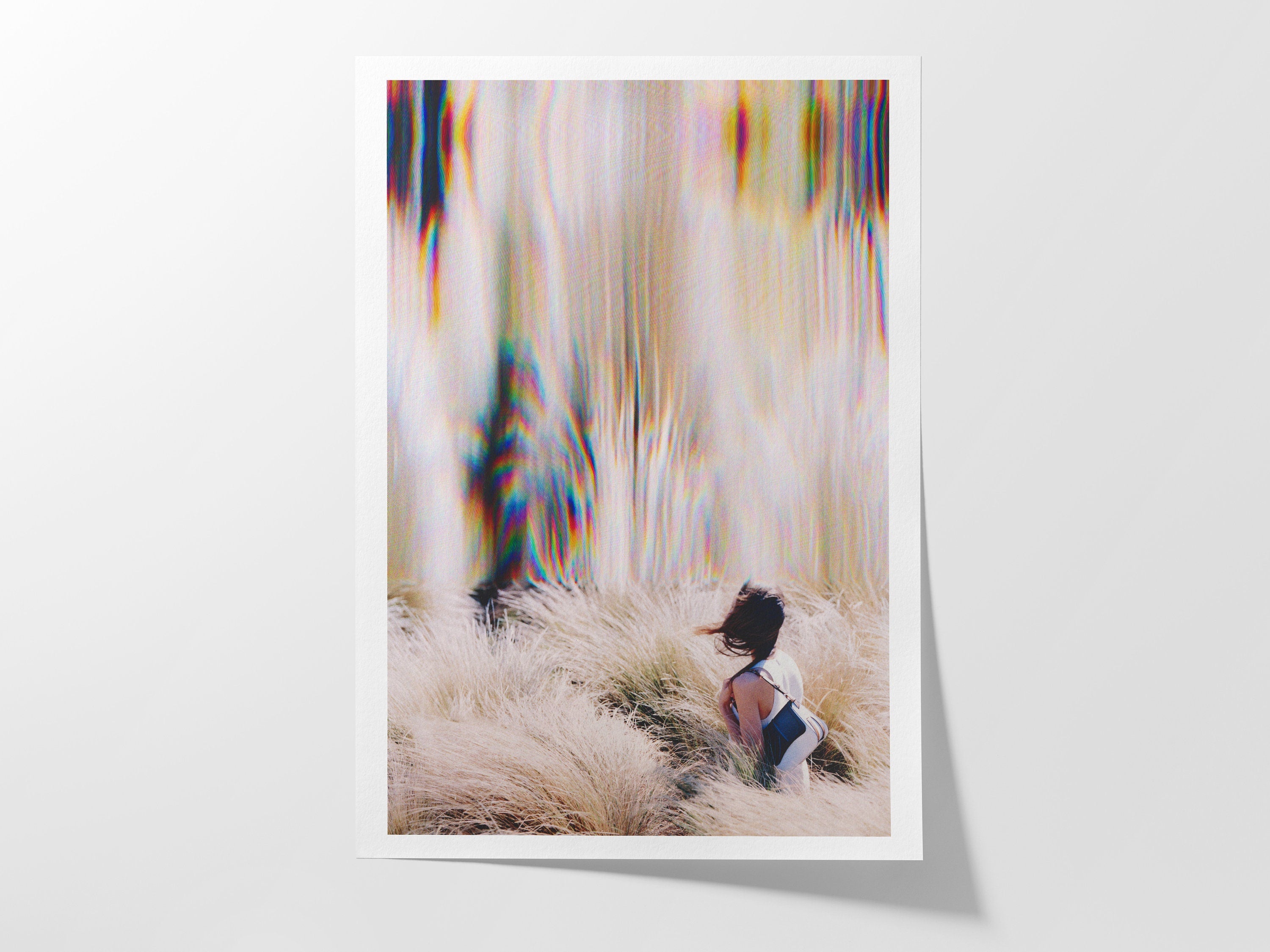 Psychedelic Altered Fashion Photo Wall Art - Postmodern Surrealist Nature Decor for Home, Office, Apartment | Untitled (60) Giclée Print