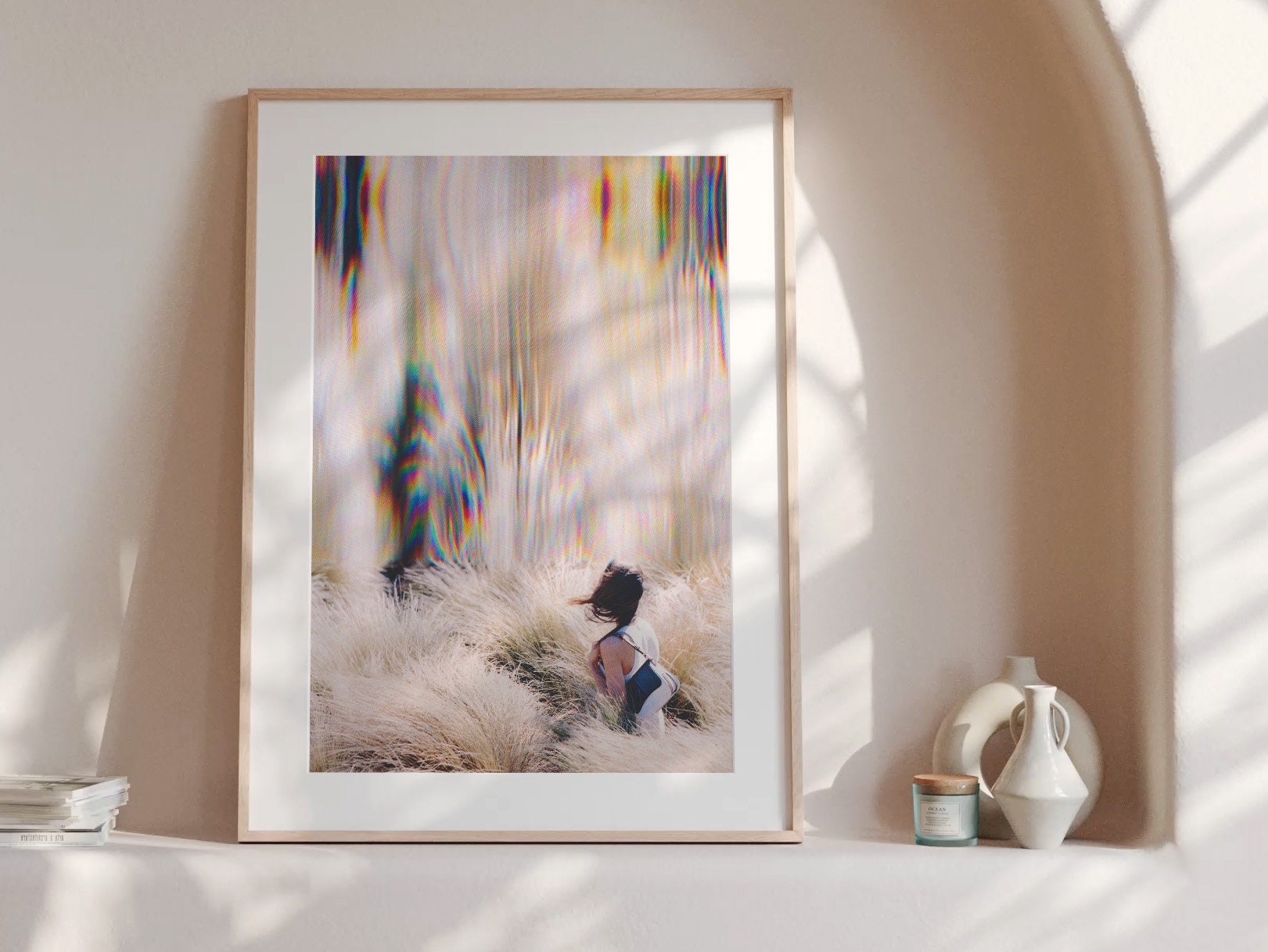 Psychedelic Altered Fashion Photo Wall Art - Postmodern Surrealist Nature Decor for Home, Office, Apartment | Untitled (60) Giclée Print