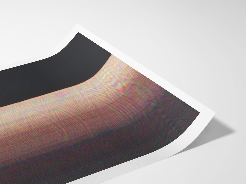 Surreal Altered Portrait Art Print - Abstract Glitch Aesthetic for Contemporary Home Decor | Untitled (63) Giclée Print