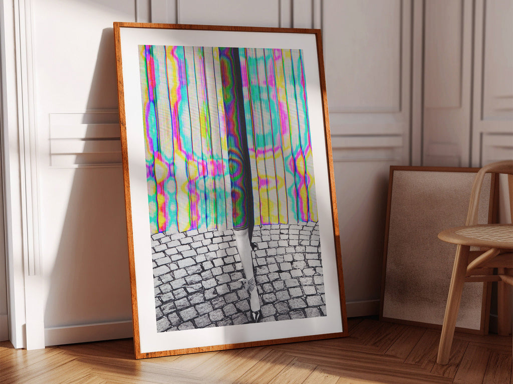 Vibrant Altered Fashion Photography - Surreal Colorful Wall Art for Modern Home Decor | Untitled (64) Giclée Print