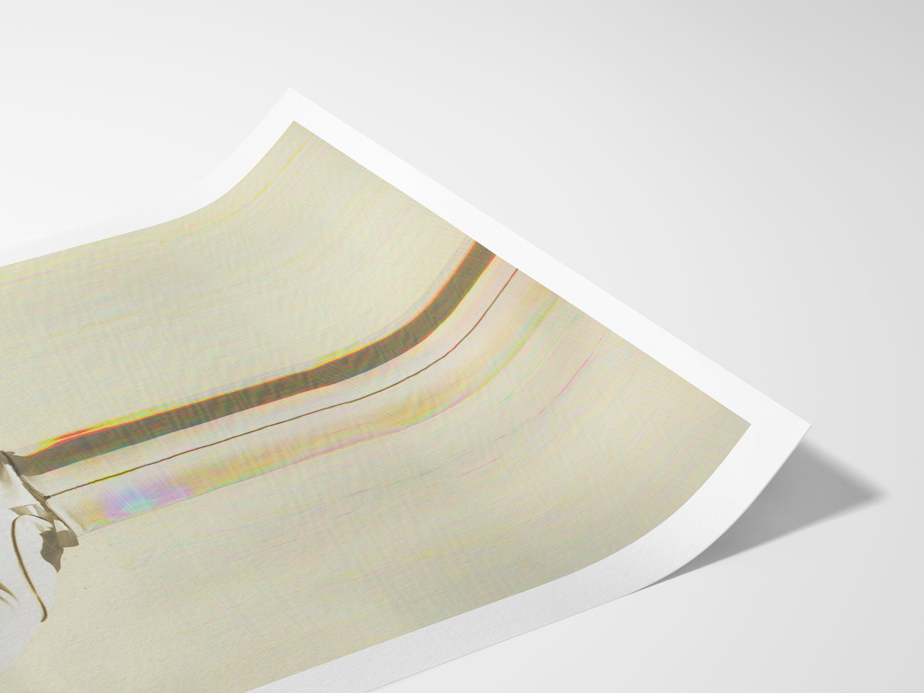 Surreal Altered Fashion Portrait Wall Art - Unique Minimalist Decor for Living Room, Bedroom, or Office | Untitled (67) Giclée Print