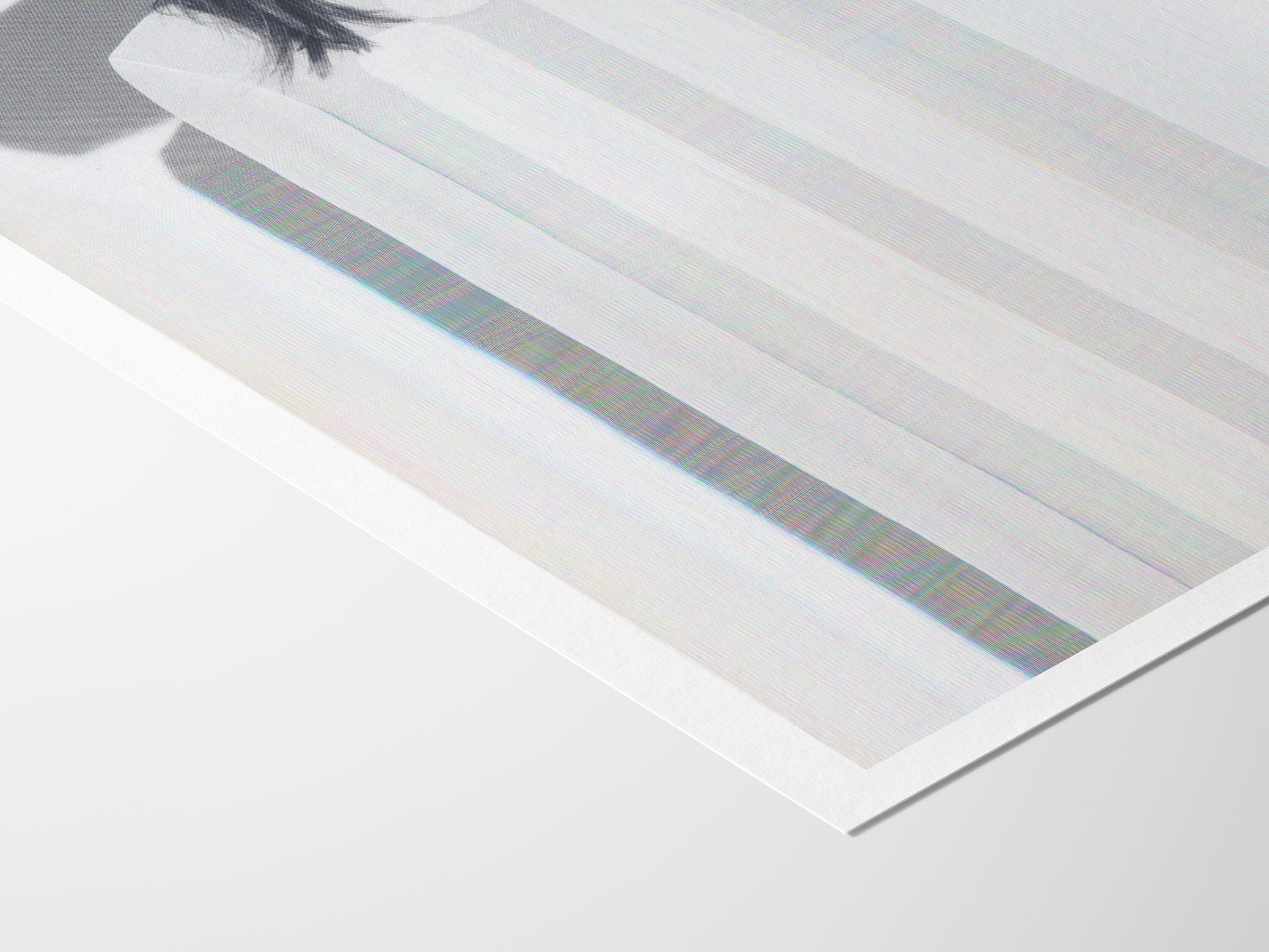 Ethereal Minimalist Portrait Art Print - Surreal Fashion Wall Decor for Contemporary Home, Office, Living Spac | Untitled (74) Giclée Print