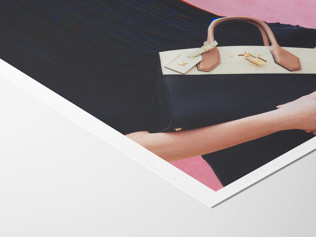 Stylish Minimalist Fashion Art Print - Chic Handbag Wall Decor for Elegant Home, Office, or Boutique Space | Untitled (77) Giclée Print