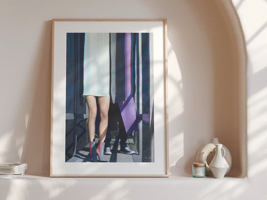 Surreal Fashion Fusion Wall Art - Bold Altered Photo of Contemporary Style for Modern Home Decor | Untitled (79) Giclée Print