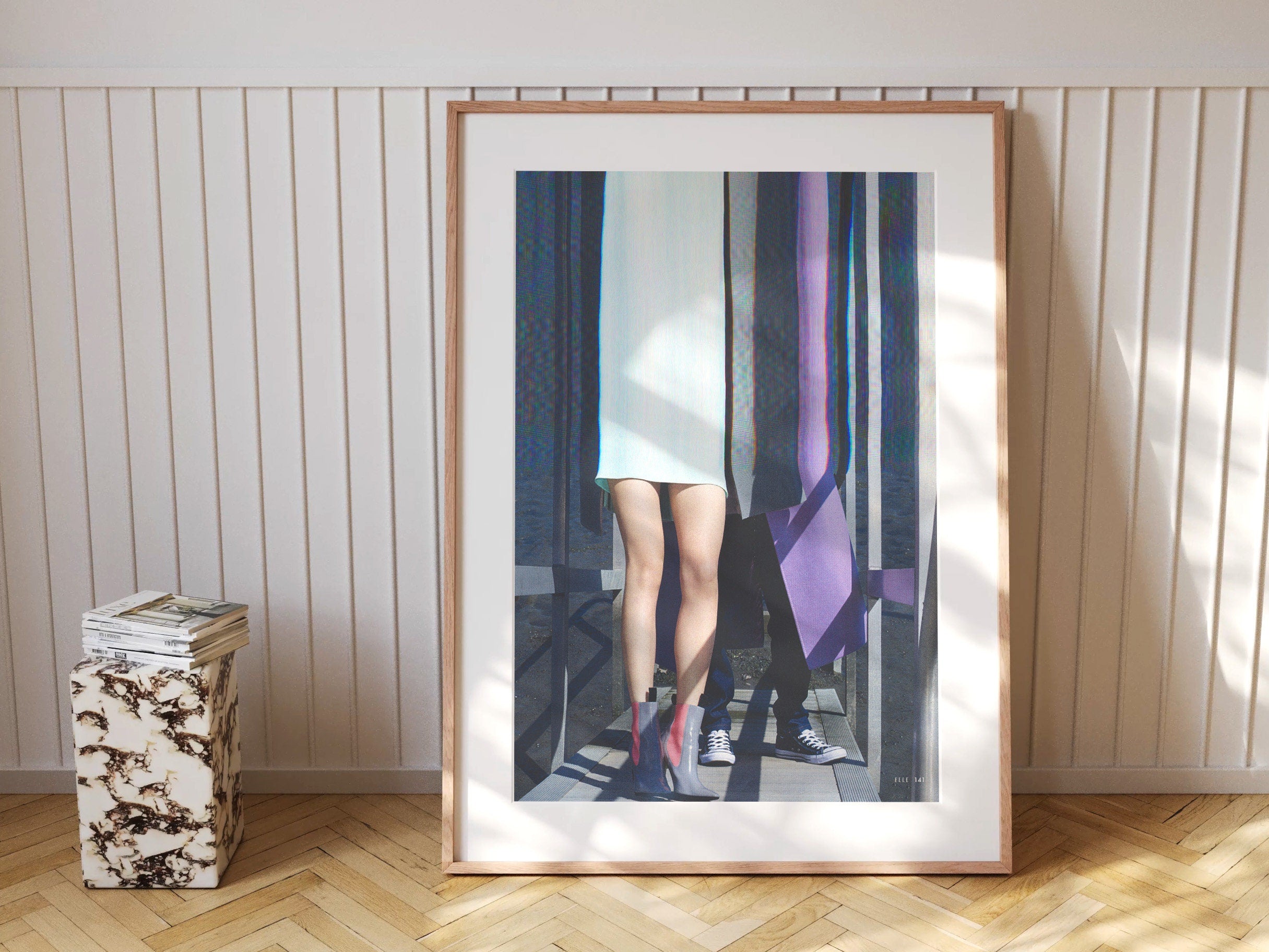 Surreal Fashion Fusion Wall Art - Bold Altered Photo of Contemporary Style for Modern Home Decor | Untitled (79) Giclée Print
