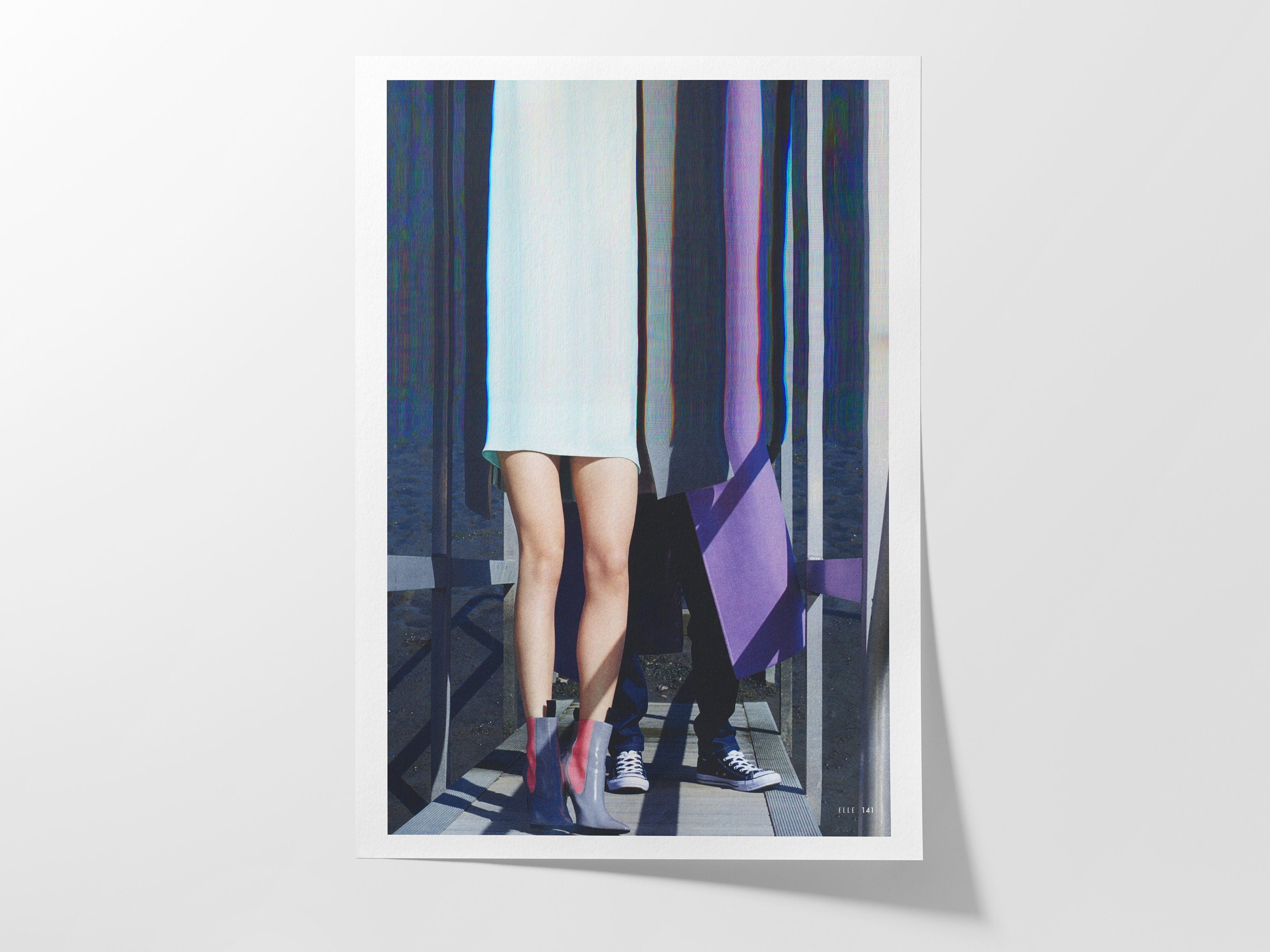 Surreal Fashion Fusion Wall Art - Bold Altered Photo of Contemporary Style for Modern Home Decor | Untitled (79) Giclée Print
