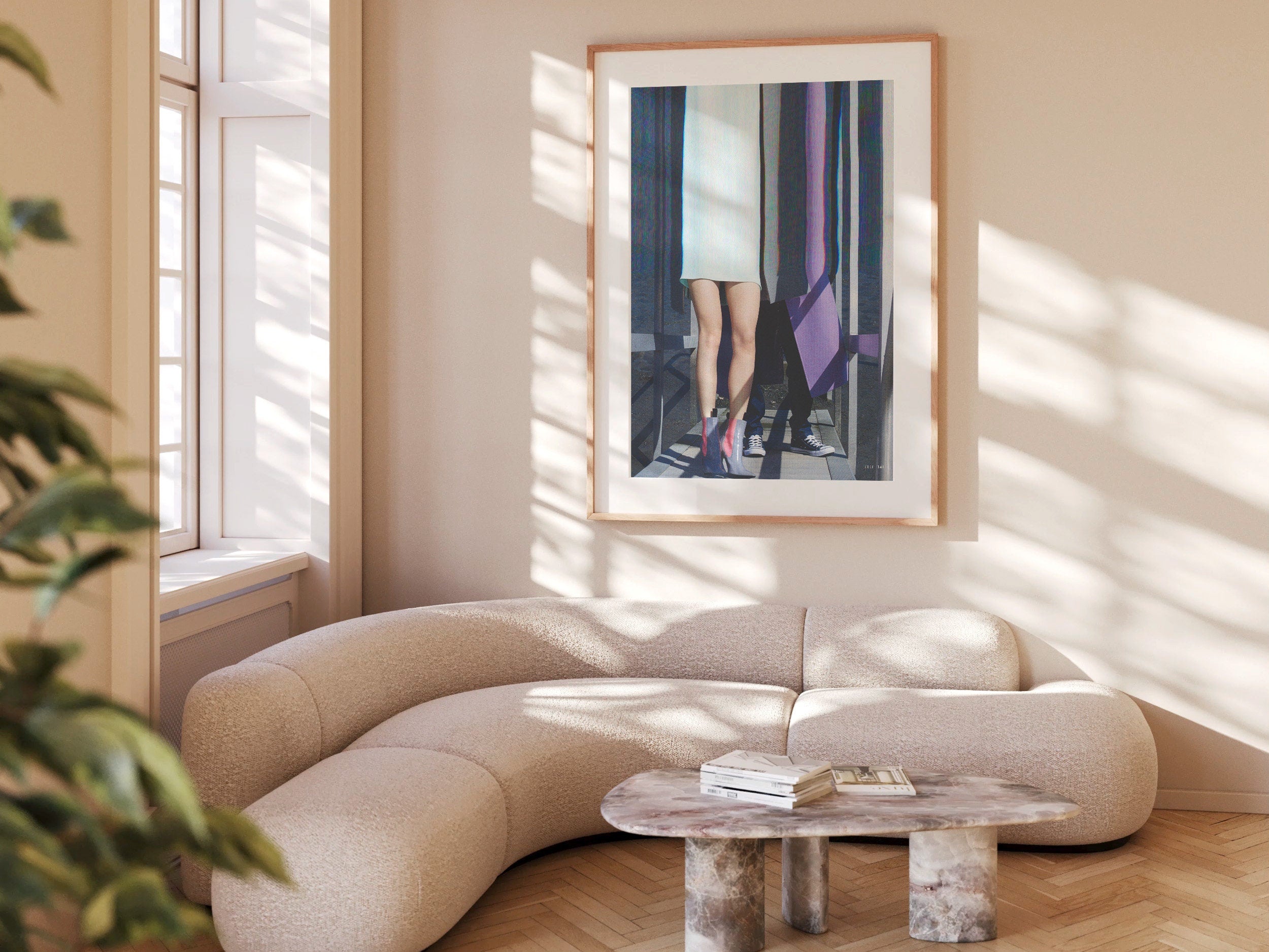 Surreal Fashion Fusion Wall Art - Bold Altered Photo of Contemporary Style for Modern Home Decor | Untitled (79) Giclée Print