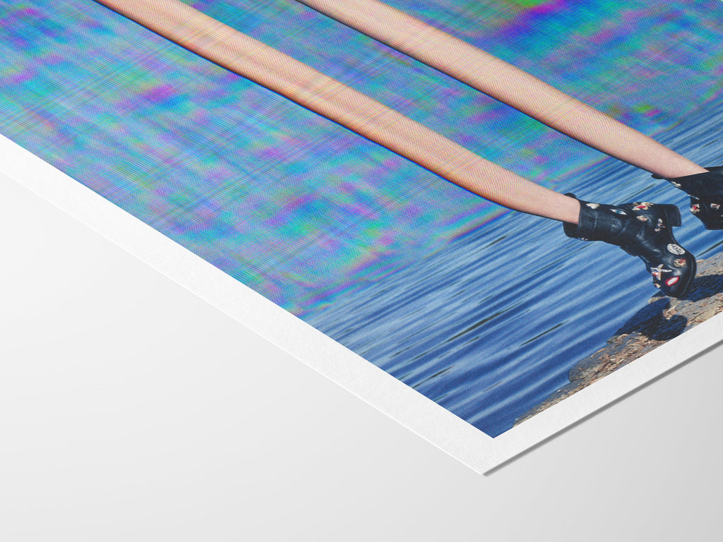 Surreal Altered Fashion Photo Art - Unique Colorful Wall Decor for Home, Office, Living Room, or Bedroom | Untitled (83) Giclée Print