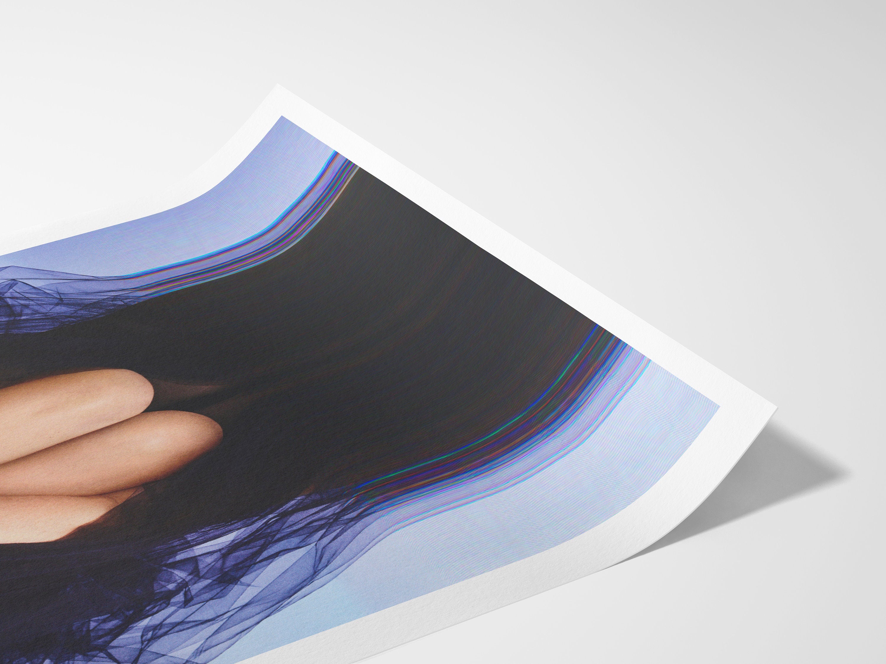 Ethereal Fashion Photography Print - Modern Feminine Wall Art for Living Room, Bedroom, or Office Decor | Untitled (91) Giclée Print