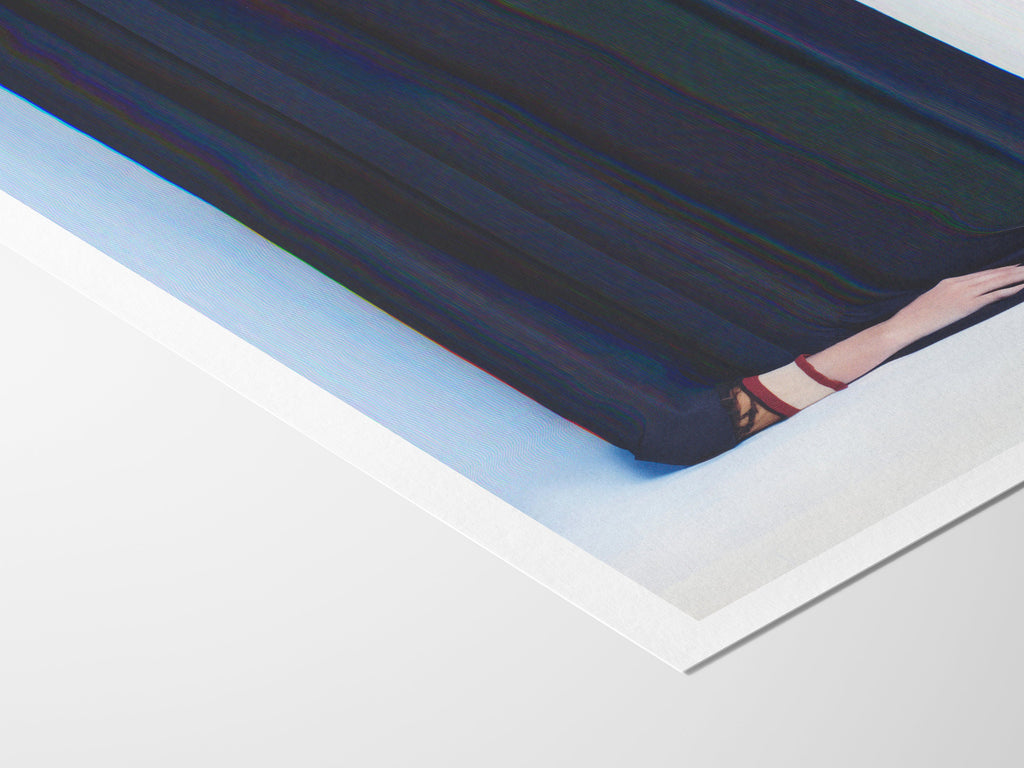 Eccentric Abstract Art Print - Colorful Digital Home Decor Glitch Artwork | Untitled (93) Giclée Print