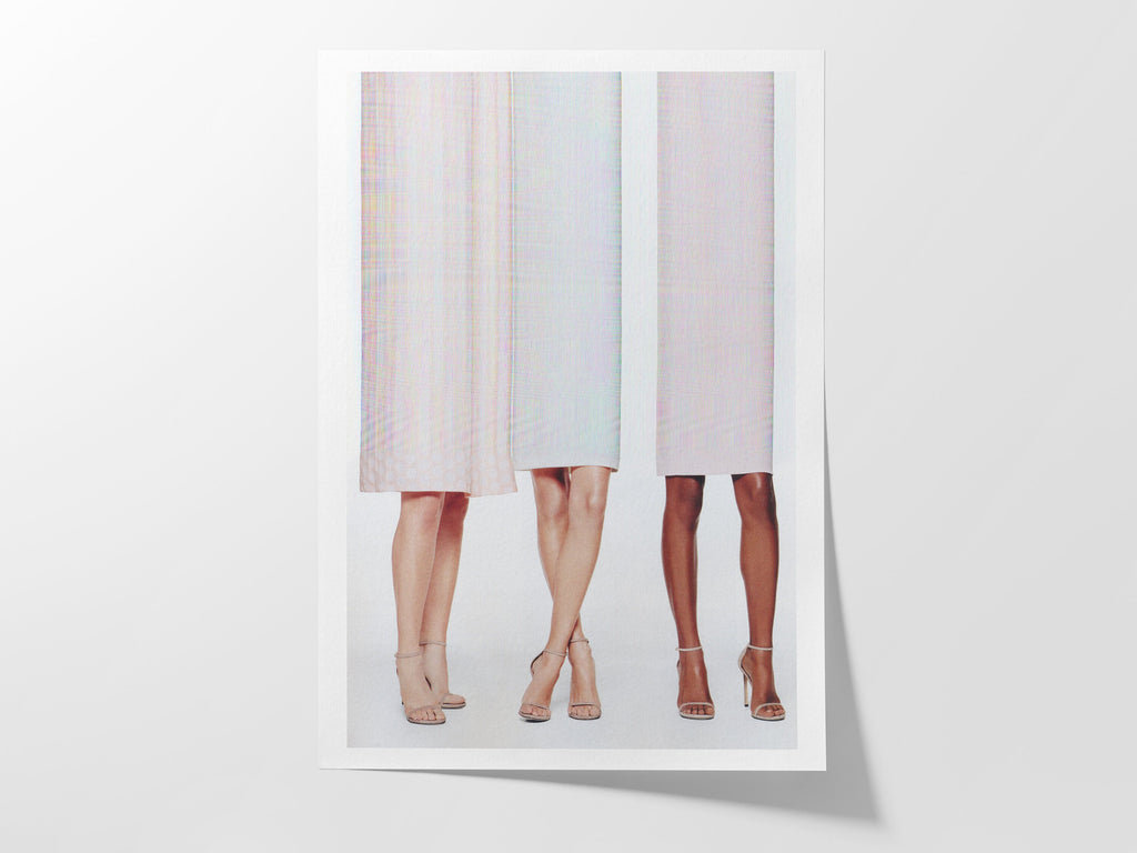 Chic Altered Fashion Photograph - Elegant Minimalist Wall Art for Contemporary Home Decor | Untitled (110) Giclée Print
