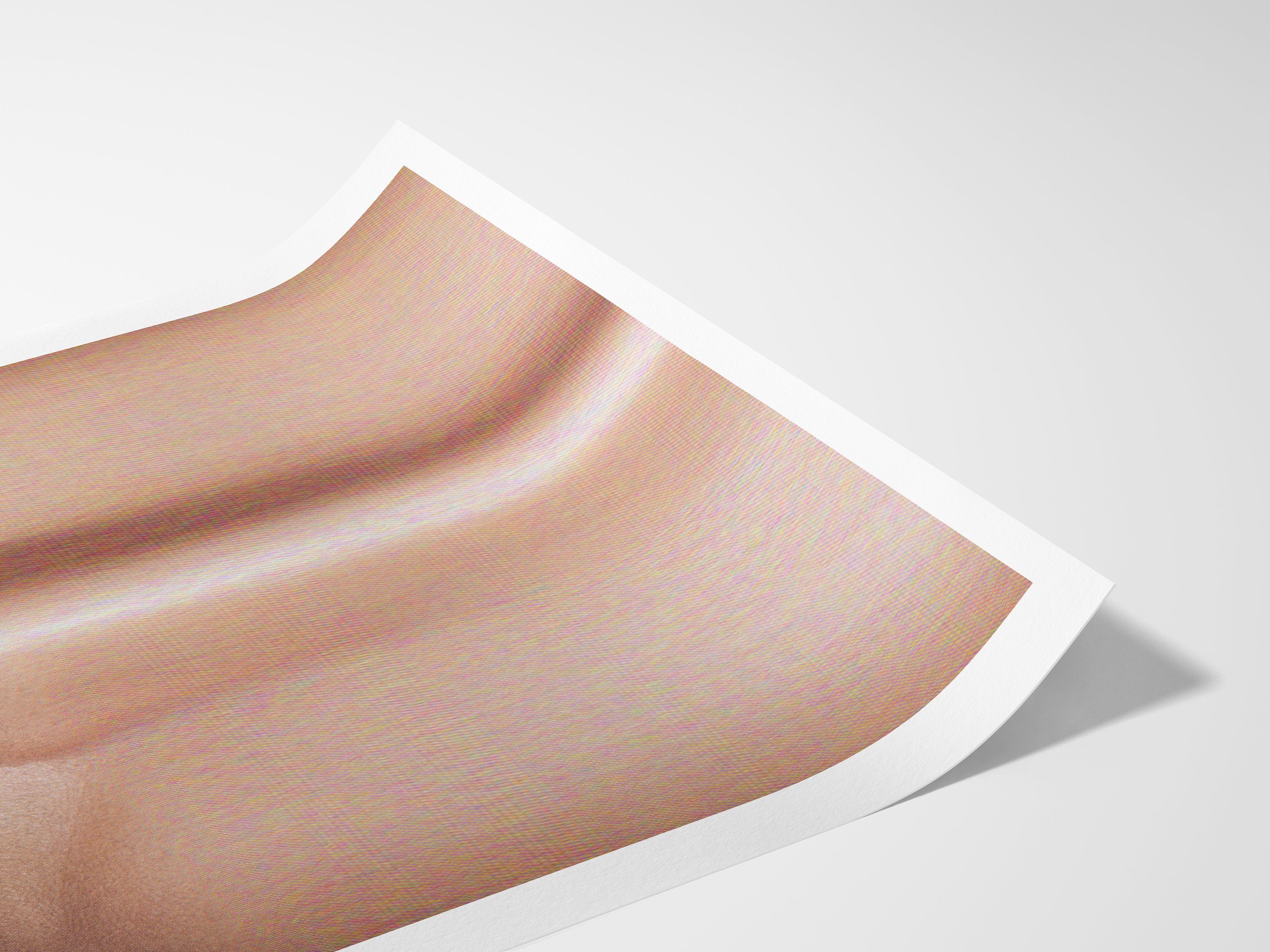 Surreal Altered Portrait Wall Art - Unique Minimalist Decor for Contemporary Home or Office Spaces | Untitled (116) Giclée Print