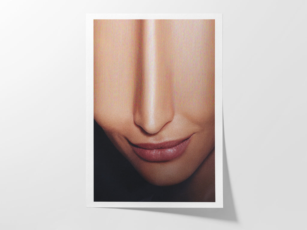 Surreal Altered Portrait Wall Art - Unique Minimalist Decor for Contemporary Home or Office Spaces | Untitled (116) Giclée Print