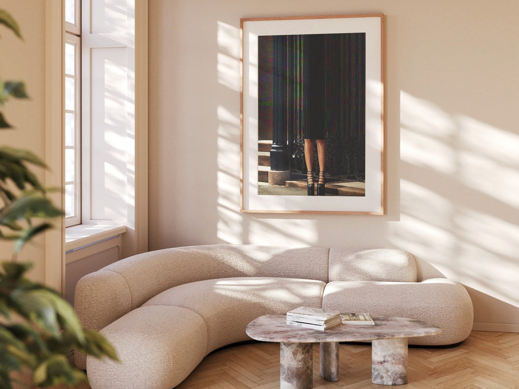 Women In Platform Shoes Altered Fashion Photo Wall Art - Surreal Feminist Decor for Home, Office, Living Room | Untitled (120) Giclée Print