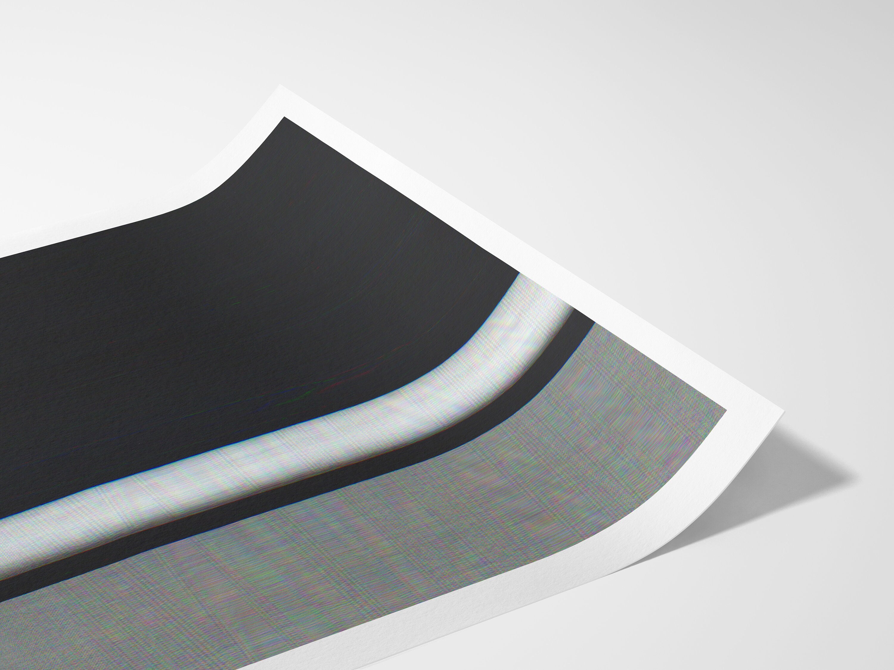 Surreal Black and White Fashion Art Print - Minimalist Elegant Decor for Living Room, Bedroom, Office | Untitled (123) Giclée Print