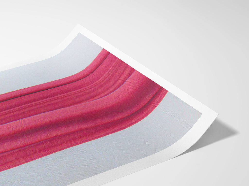 Surrealist Altered Fashion Photograph - Bold Red Aesthetic Wall Art for Contemporary Home Decor | Untitled (126) Giclée Print