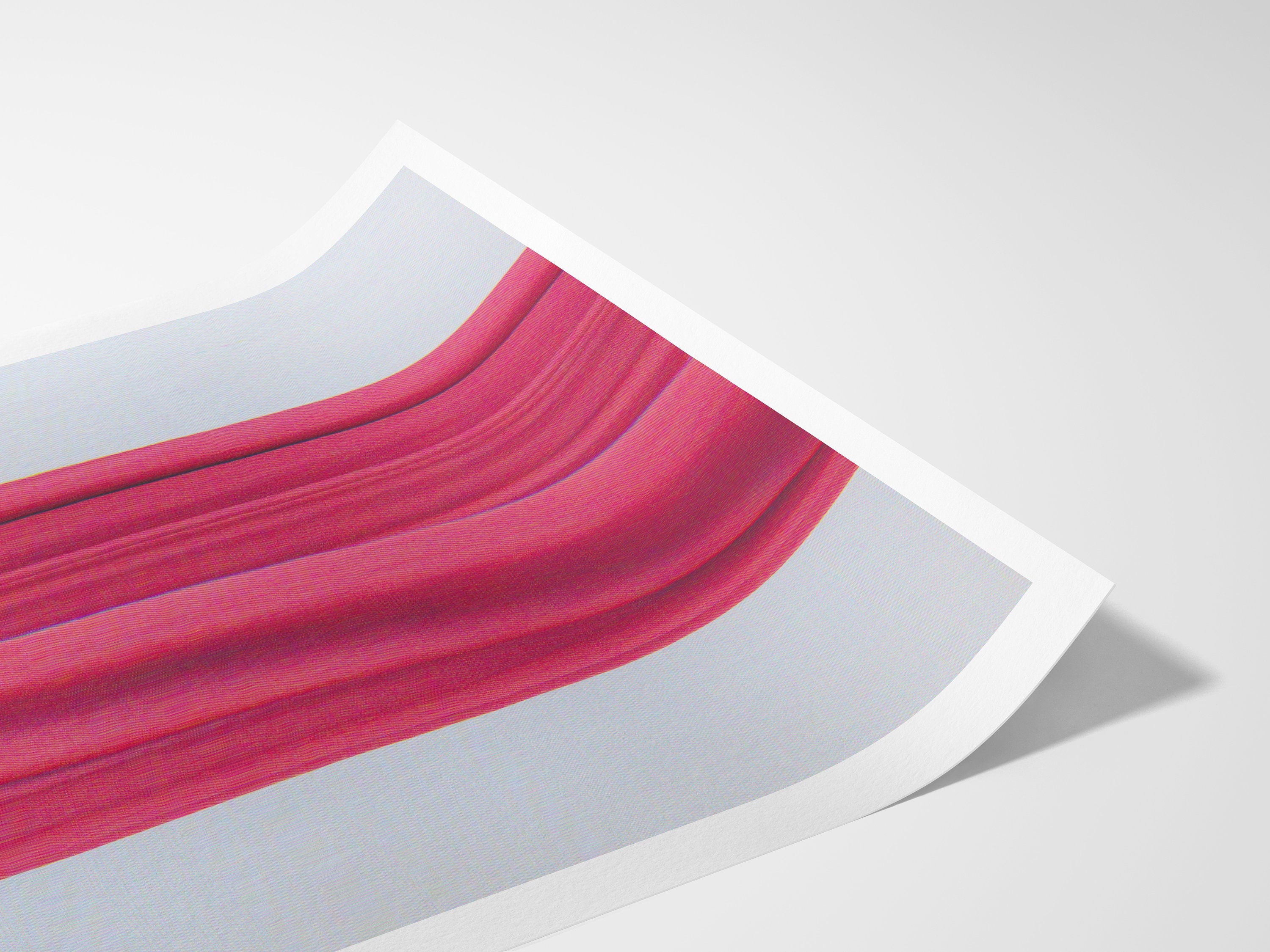 Surrealist Altered Fashion Photograph - Bold Red Aesthetic Wall Art for Contemporary Home Decor | Untitled (126) Giclée Print