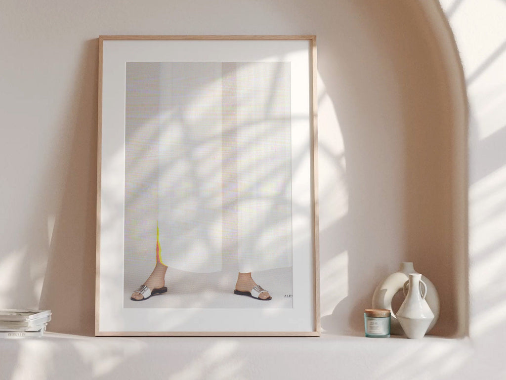 Surreal Altered Fashion Photograph - Minimalist Chic Wall Decor for Contemporary Living Spaces | Untitled (142) Giclée Print